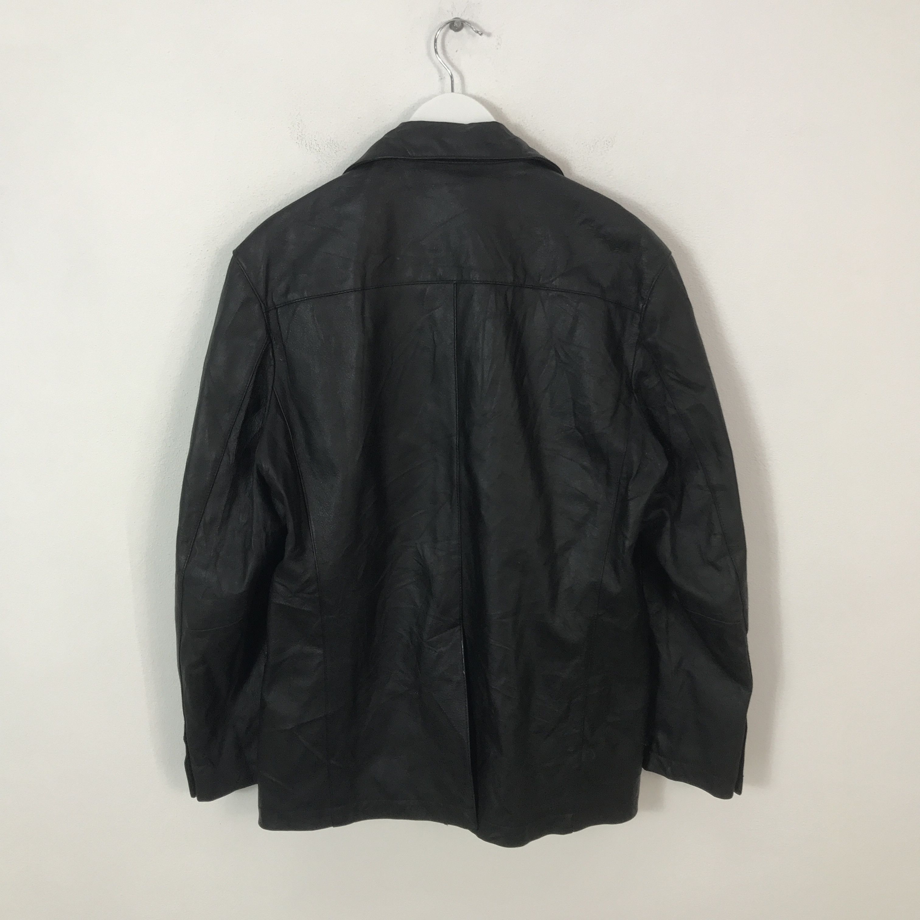 Japanese Brand abx leather punk Style jacket K65B5 Size US M / EU 48-50 / 2 - 3 Thumbnail