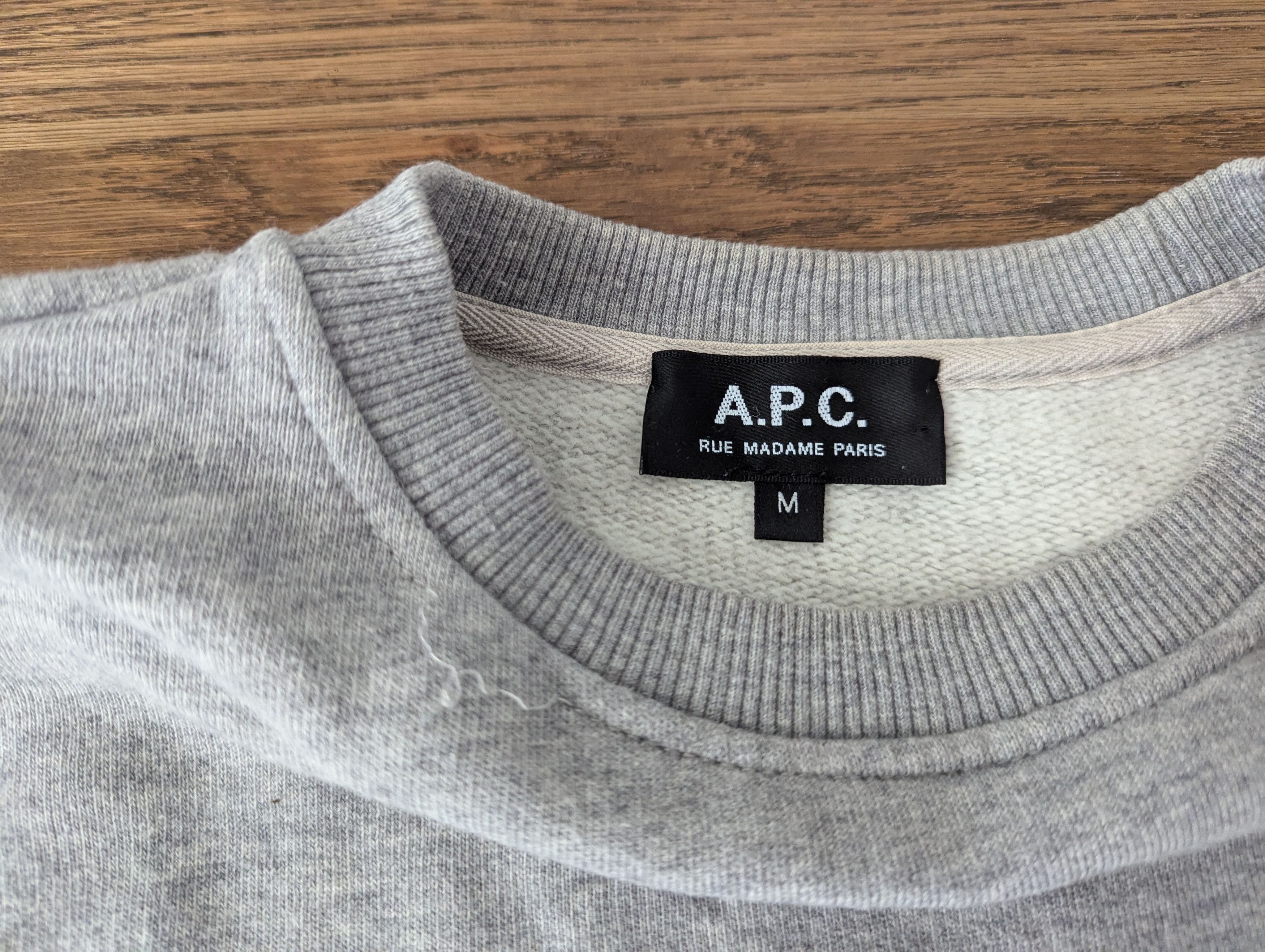 A.P.C. A.P.C. Sweatshirt Size US M / EU 48-50 / 2 - 2 Thumbnail