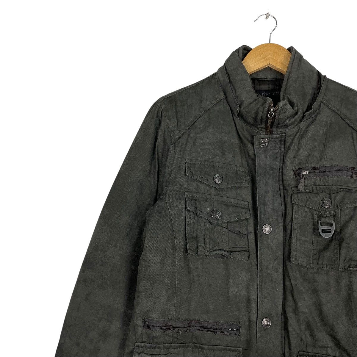 Hysteric Glamour × In The Attic × Japanese Brand 💥IN THE ATTIC SURVIVAL BONDAGE CARGO JACKET Size US M / EU 48-50 / 2 - 6 Thumbnail