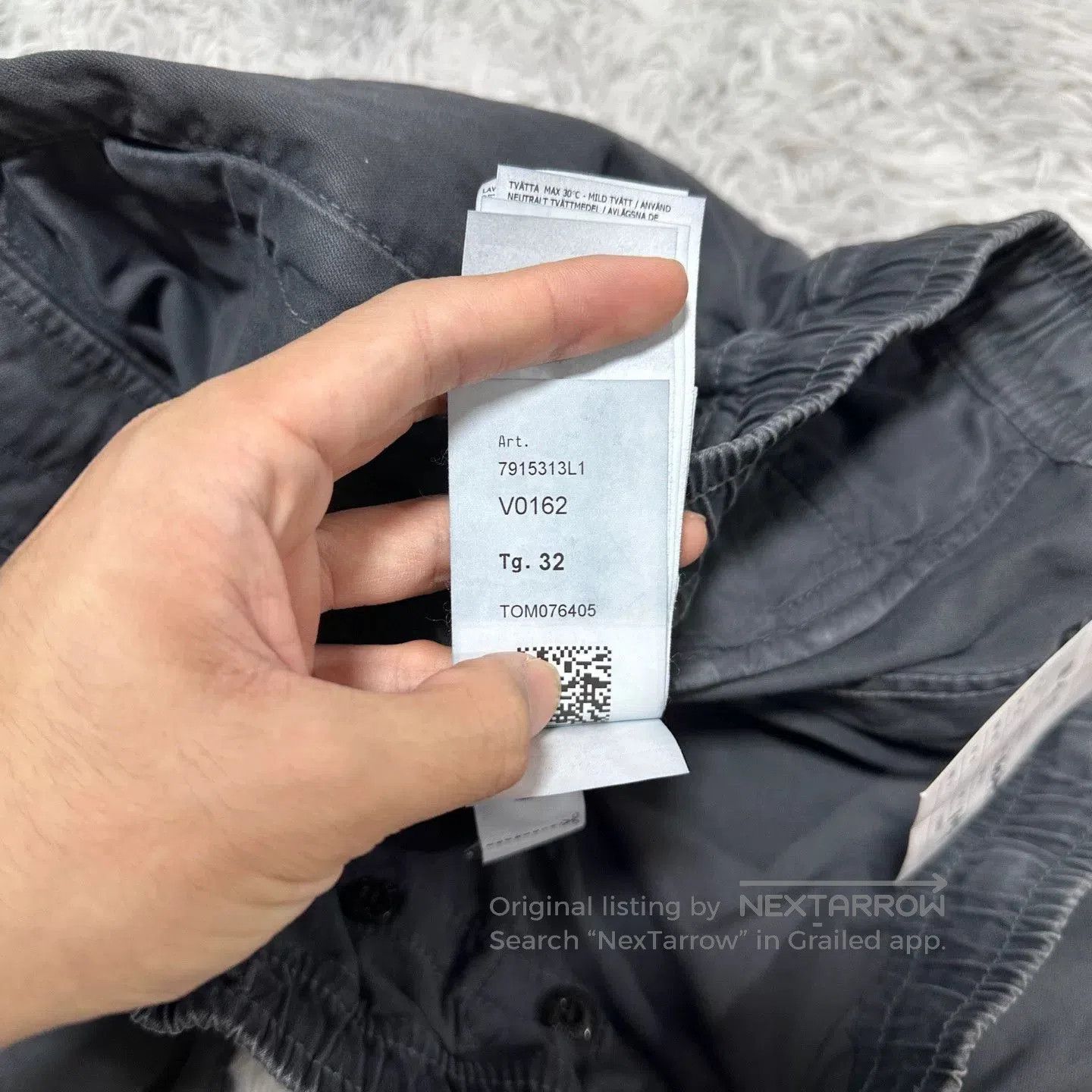 Stone Island stone island cargo pants in charcoal gray. Size US 32 / EU 48 - 7 Thumbnail