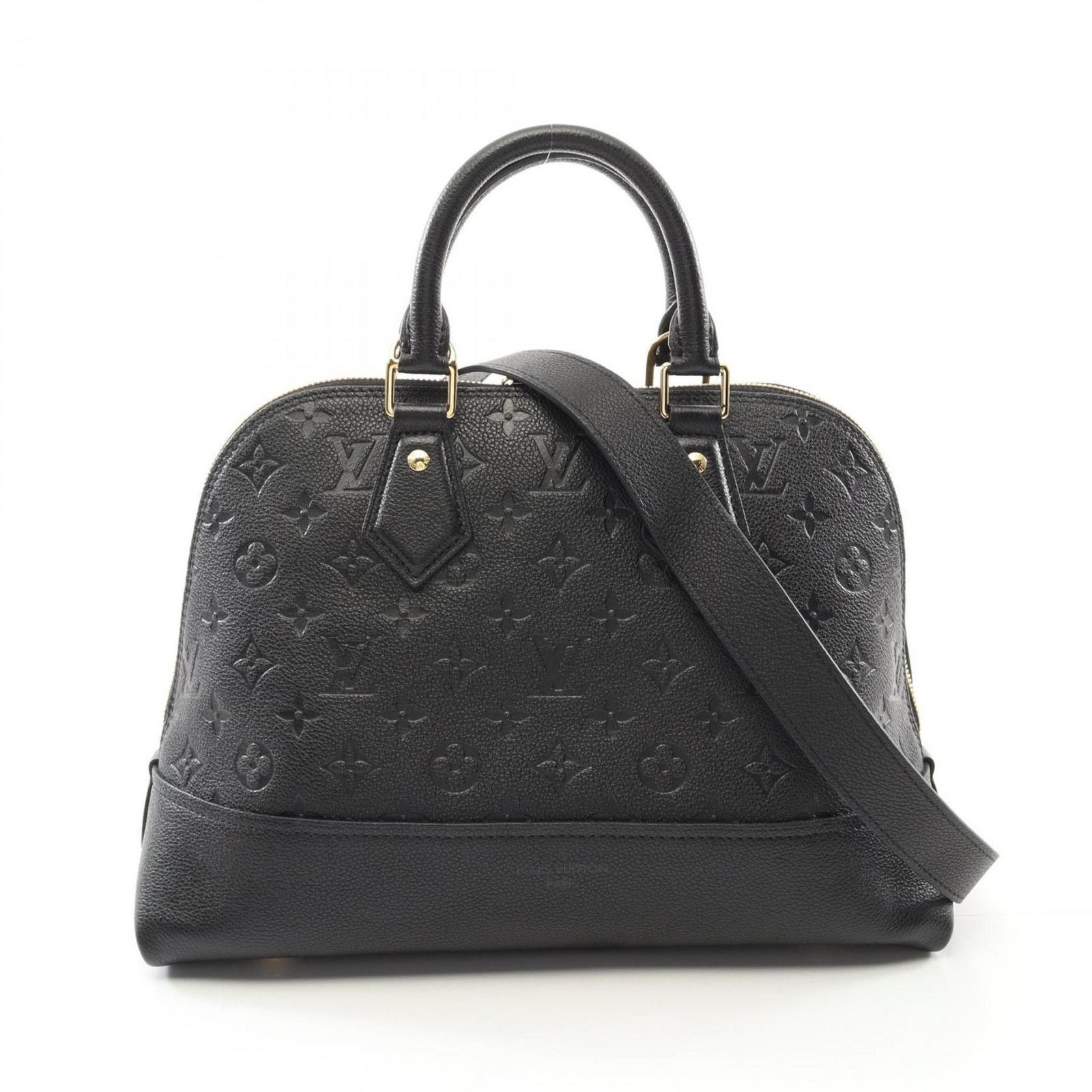 Louis Vuitton Black Leather Neo Alma