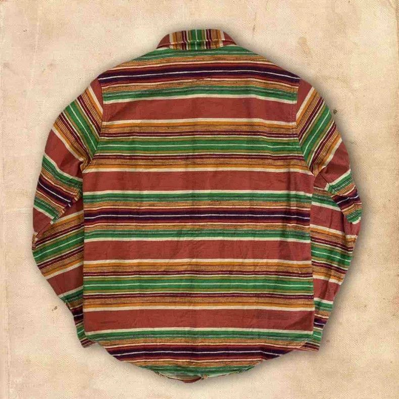 Freewheelers FREEWHEELERS Size 16 Rrl style southwest color striped shir Size US XS / EU 42 / 0 - 2 Thumbnail