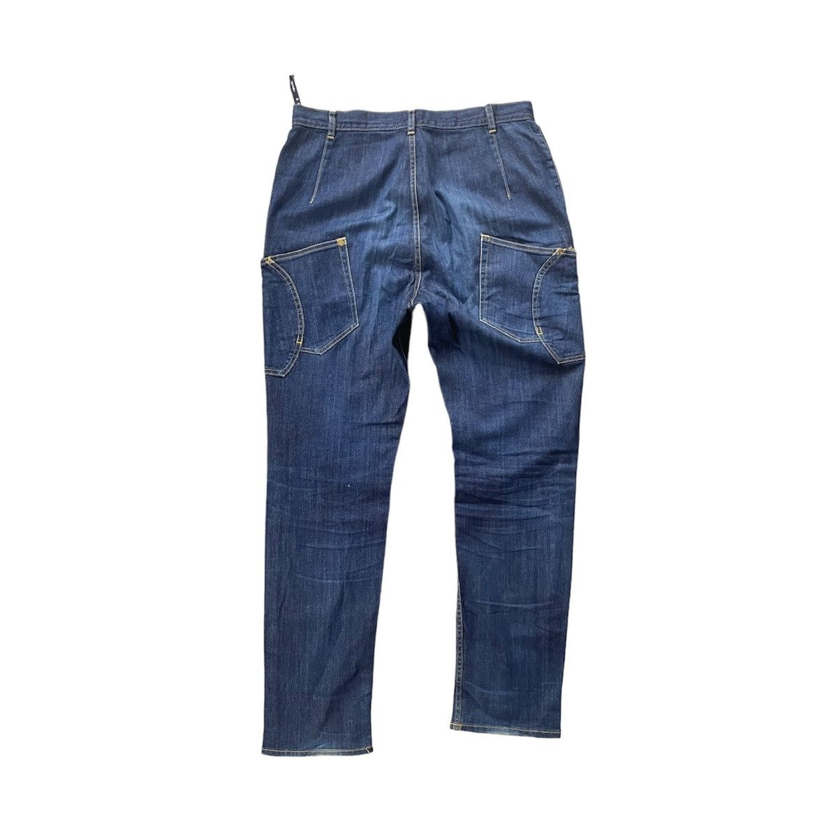 Japanese Brand × mercibeaucoup Mercibeacoup drop crotch jeans high waist ankle tapered Size US 32 / EU 48 - 11 Thumbnail
