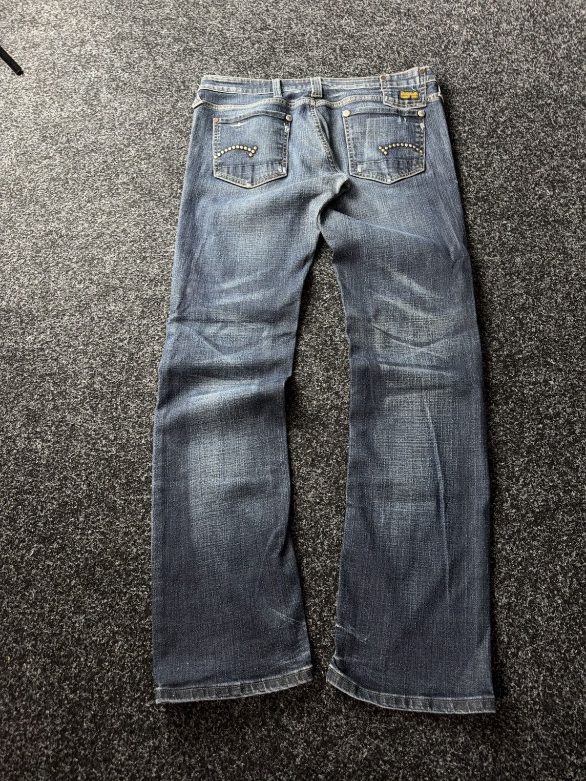 G-Star 🔥G Star PUNK OPIUM Retro Y2K BLUE GOTHIC JEANS Y2k goth Size 34" / US 12 / IT 48 - 8 Thumbnail