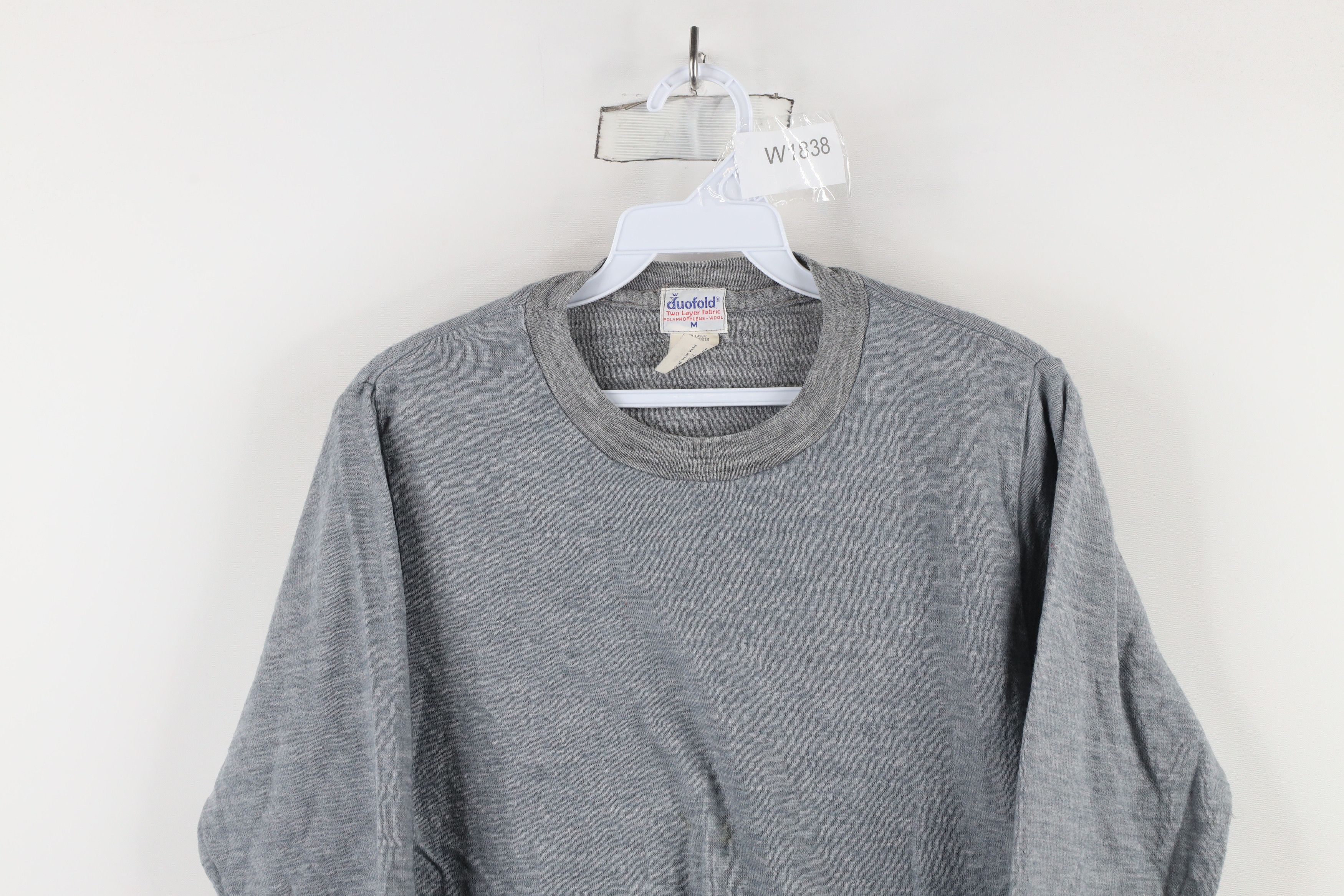 Vintage Vintage 70s Streetwear Blend Knit Long Sleeve T-Shirt USA Size US M / EU 48-50 / 2 - 2 Thumbnail