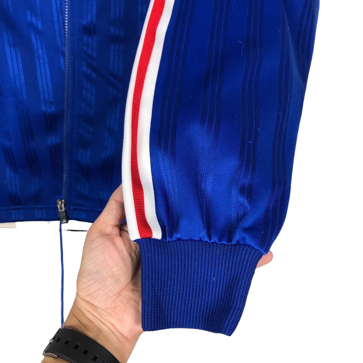 Adidas 🔥Vintage Running Jacket Adidas Big Logo Size US L / EU 52-54 / 3 - 15 Thumbnail