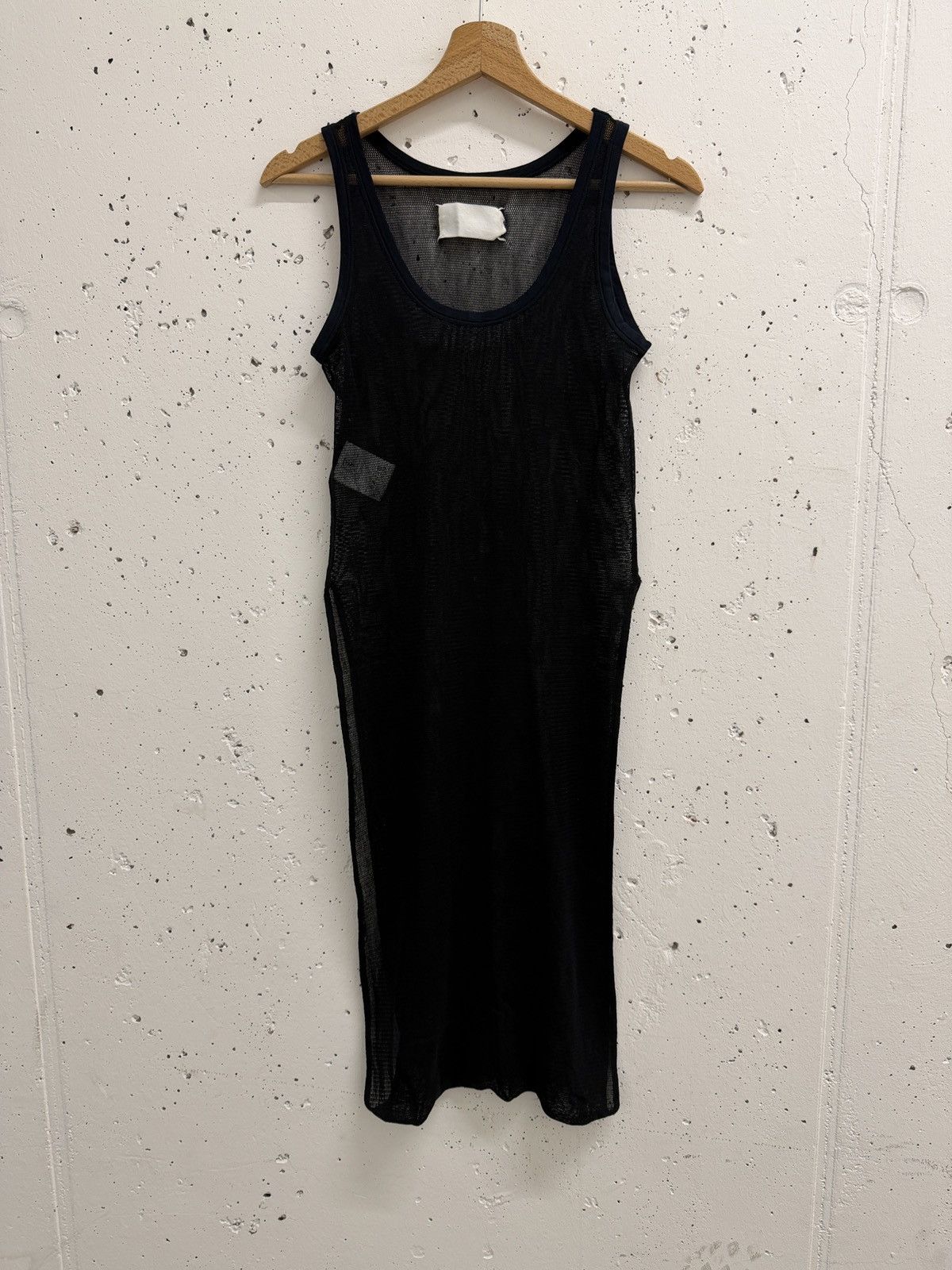 Maison Margiela Maison Margiela Sheer Asymmetric Mesh Dress Size S / US 4 / IT 40 - 1 Thumbnail
