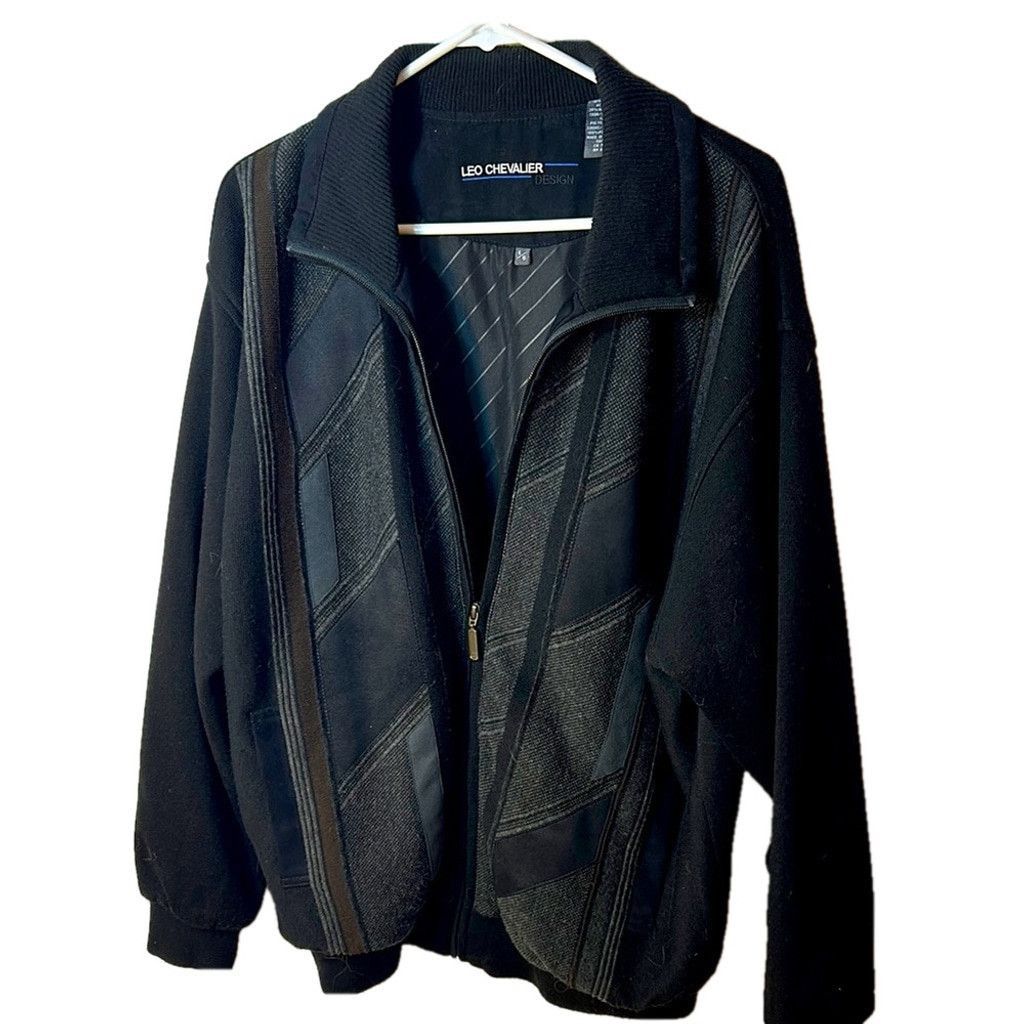Other Leo Chevalier wool & acrylic blend men’s shacket size large Size US L / EU 52-54 / 3 - 1 Thumbnail