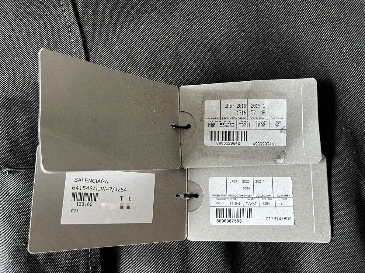 Balenciaga Balenciaga fw 19 twin set bomber ( demna era ) Size US L / EU 52-54 / 3 - 13 Thumbnail