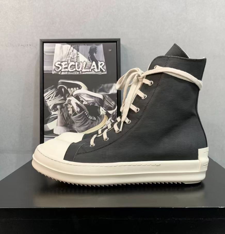 Rick Owens Rick Owens new 22ss large Converse ro satin hi2412-Nextarrow Size US 9 / EU 42 - 4 Thumbnail