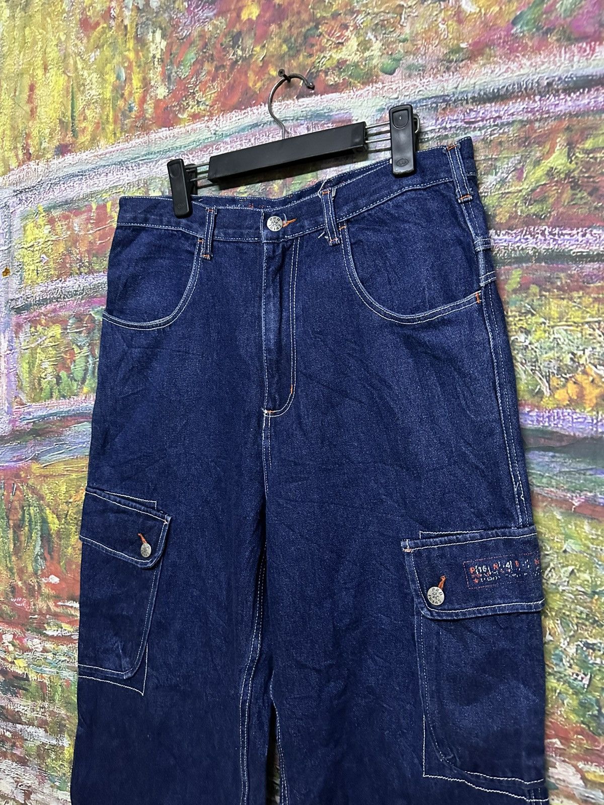JNCO Vintage PNB Baggy jnco style jeans cargo Size US 34 / EU 50 - 4 Thumbnail