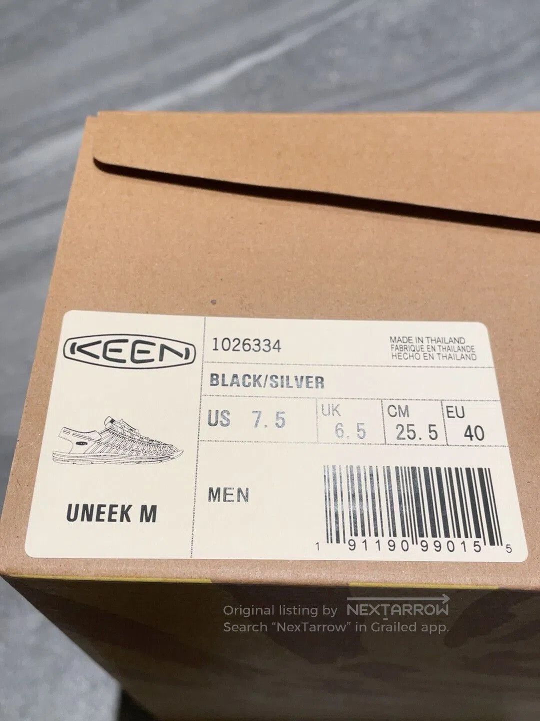 KEEN KEEN UNEEK Black Sandals for Outdoor Use. Size US 7.5 / EU 40-41 - 4 Thumbnail