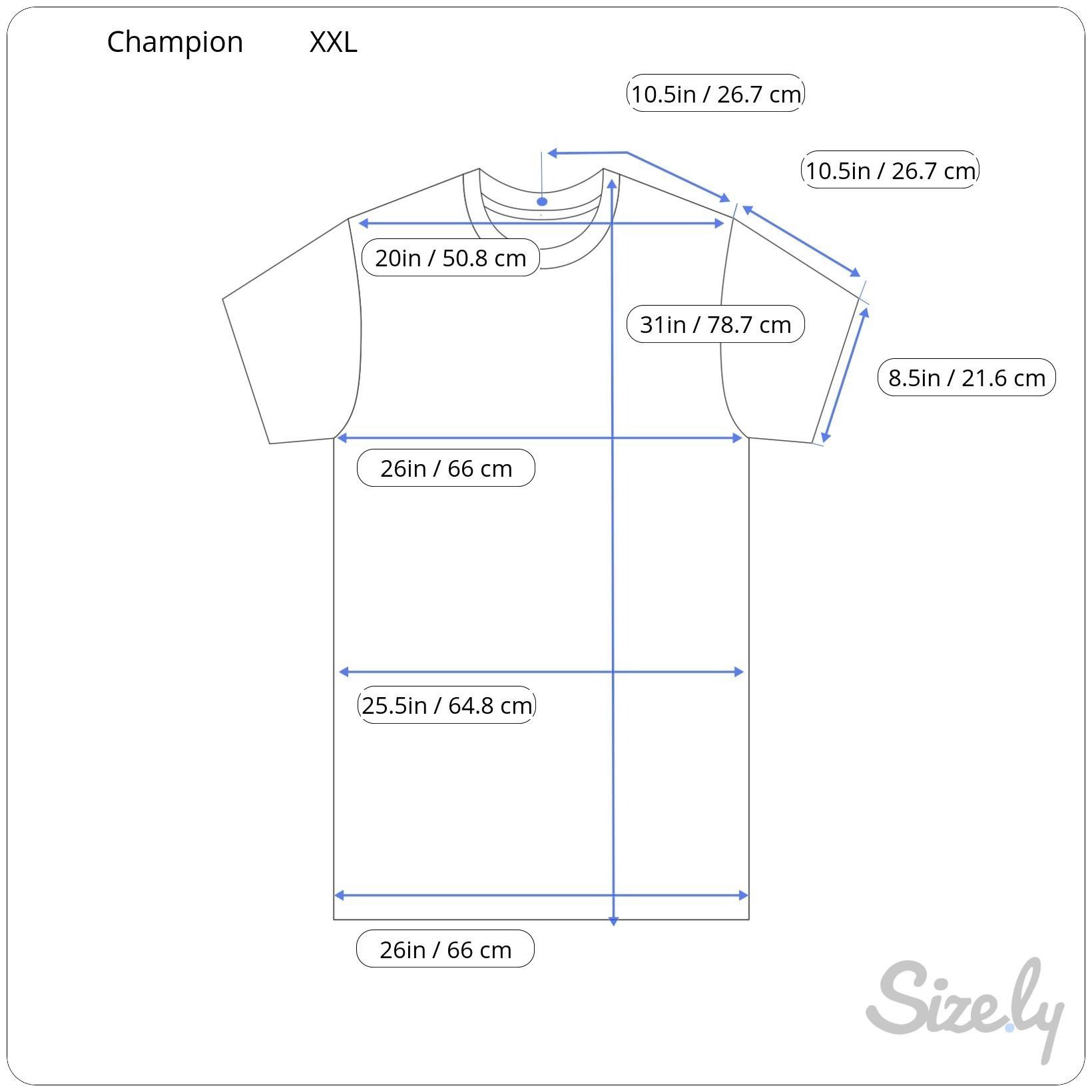 Champion Champion Mens Gray Heather Graphic Logo XXL Short Sleeve Shi Size US XXL / EU 58 / 5 - 2 Thumbnail