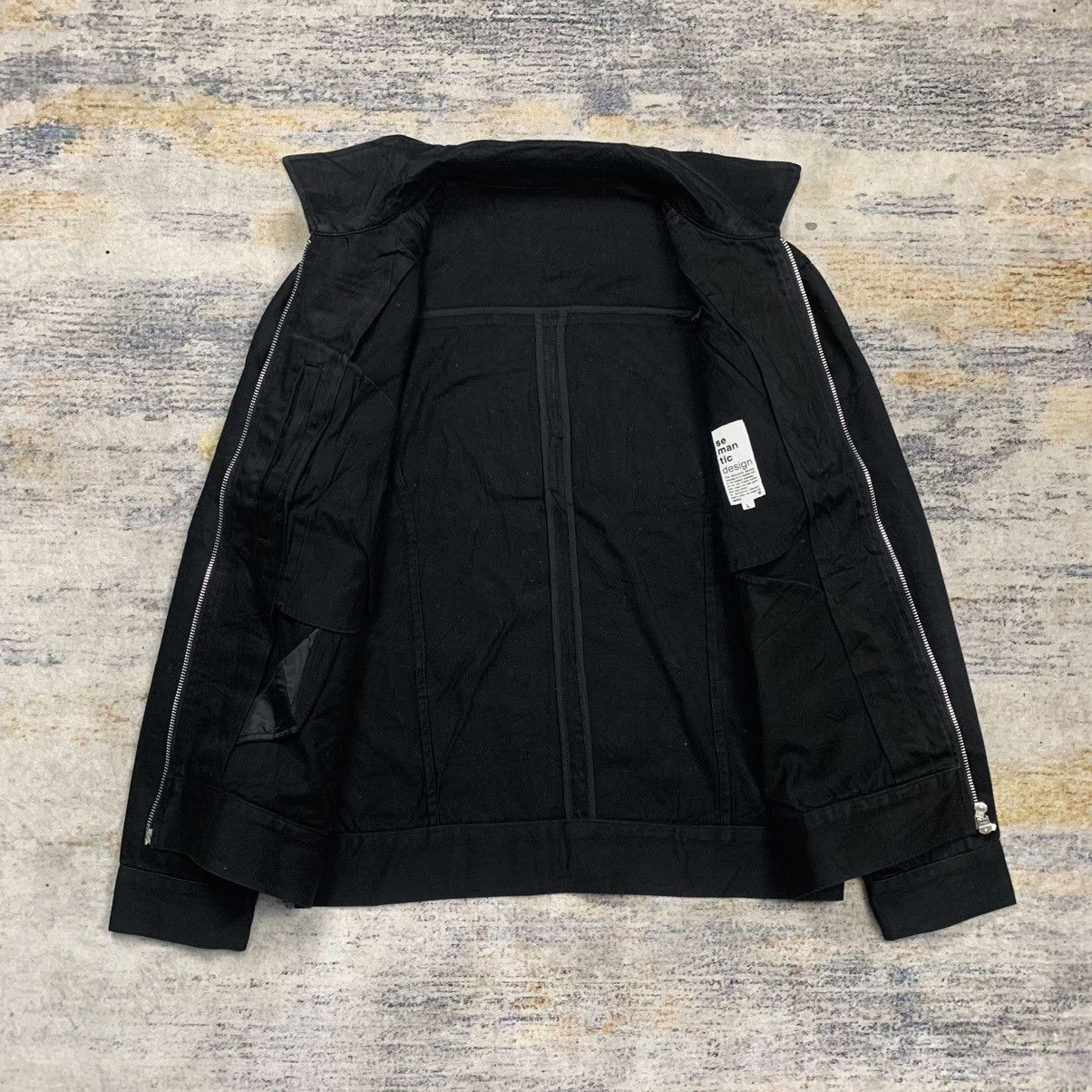 14th Addiction 2000s Semantic Design - Multizipper Work Jacket Size US M / EU 48-50 / 2 - 8 Thumbnail