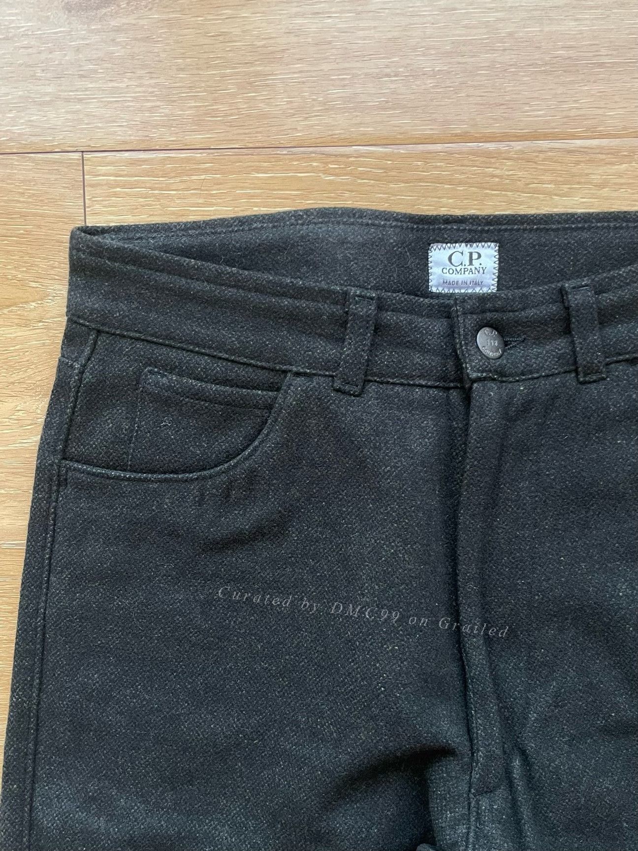 C.P. Company Cp Company Wool Blend 5 Pockets Pants Size US 32 / EU 48 - 1 Thumbnail