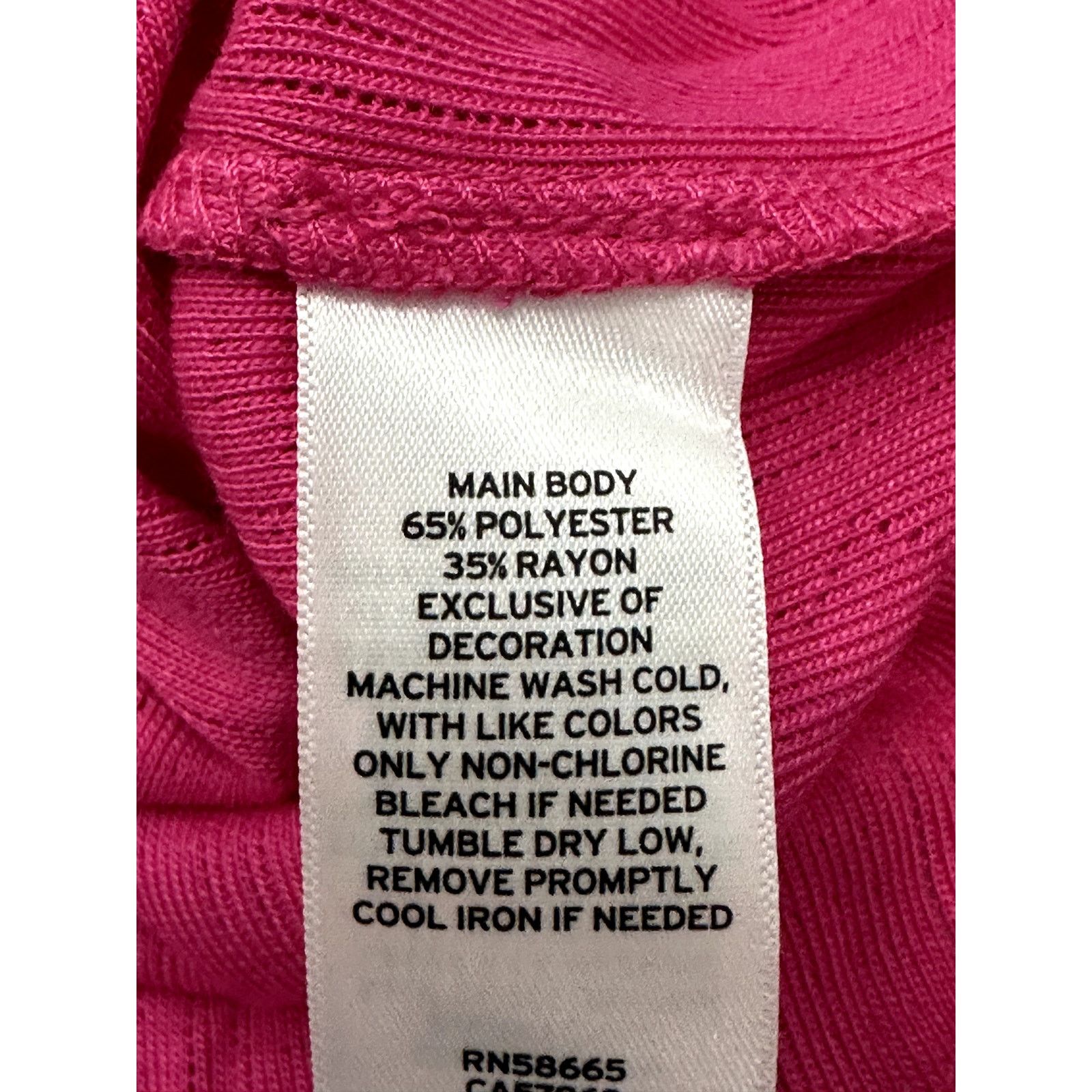 BP. BP Crop Top Sleeveless Ribbed Lace Straps Hot Pink S NWT Size S / US 4 / IT 40 - 9 Thumbnail