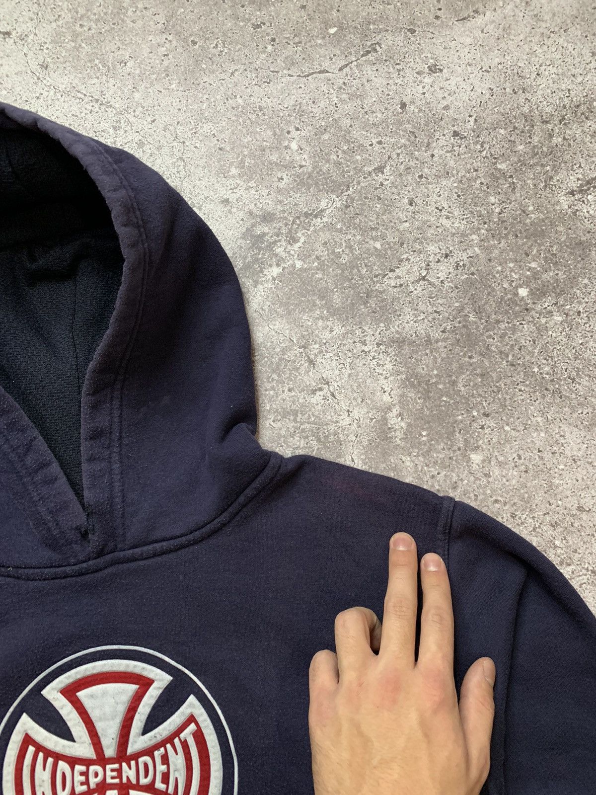 Independent Truck Co. × Vintage Vintage 90s Independent Skateboard Hoodie Shirt Size US S / EU 44-46 / 1 - 5 Thumbnail