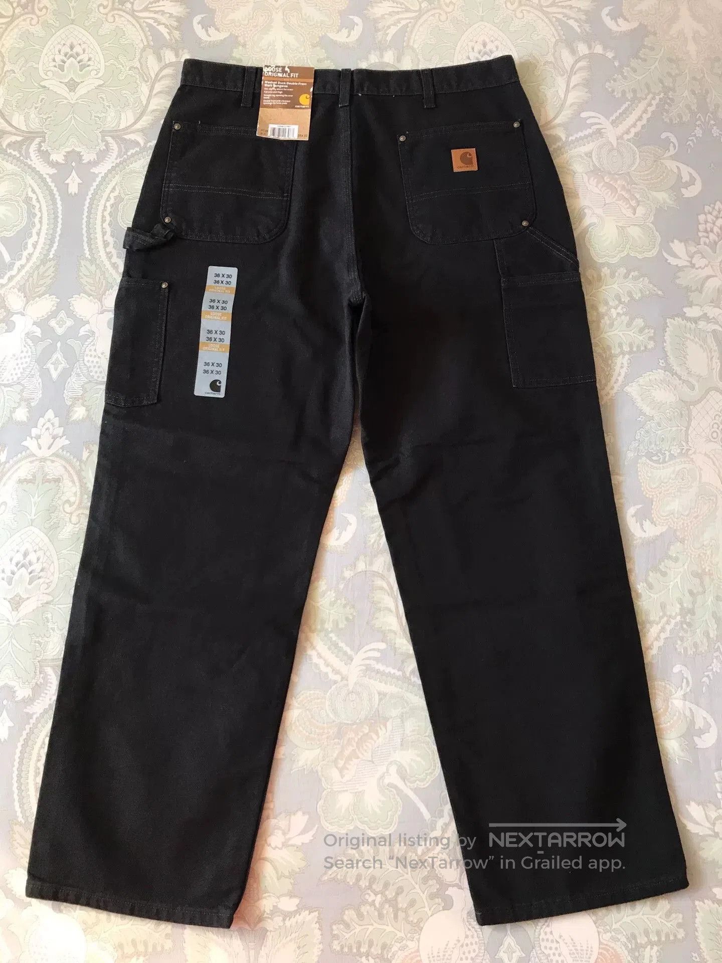 Carhartt Carhartt B136 Work Pants W36L30. Size US 36 / EU 52 - 3 Thumbnail