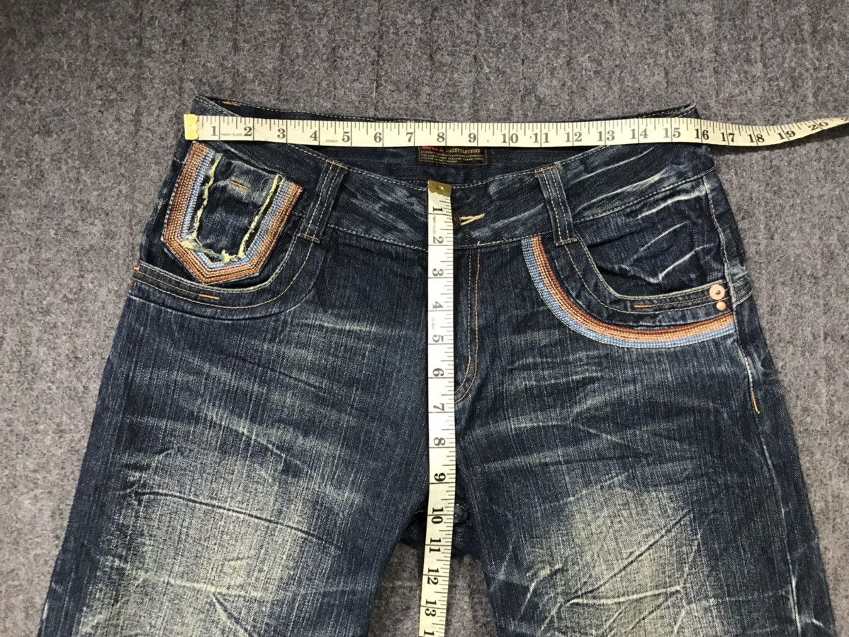 Japanese Brand × Vintage Vintage Japanese Brand Design Lightning Denim Jeans Size US 32 / EU 48 - 19 Thumbnail
