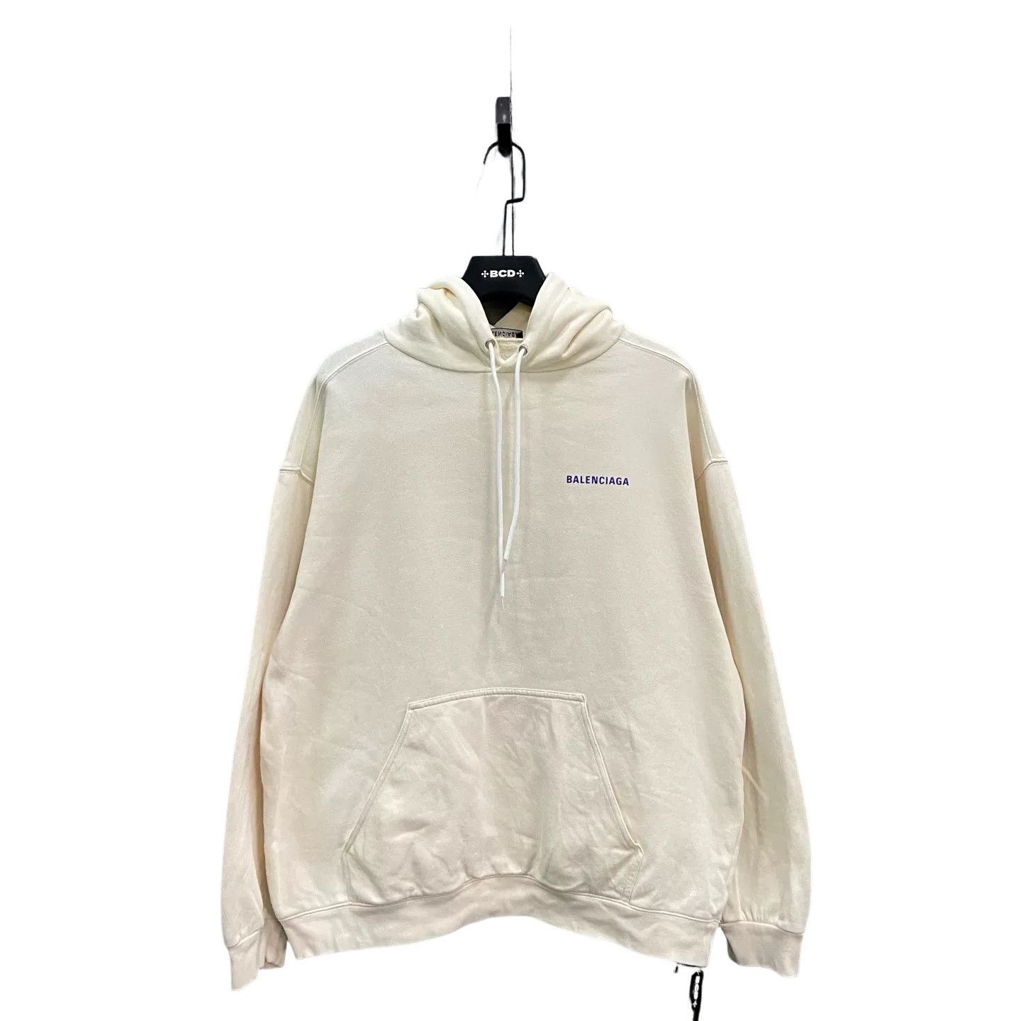 Balenciaga Balenciaga Logo Print Hoodie L Size US L / EU 52-54 / 3 - 1 Thumbnail