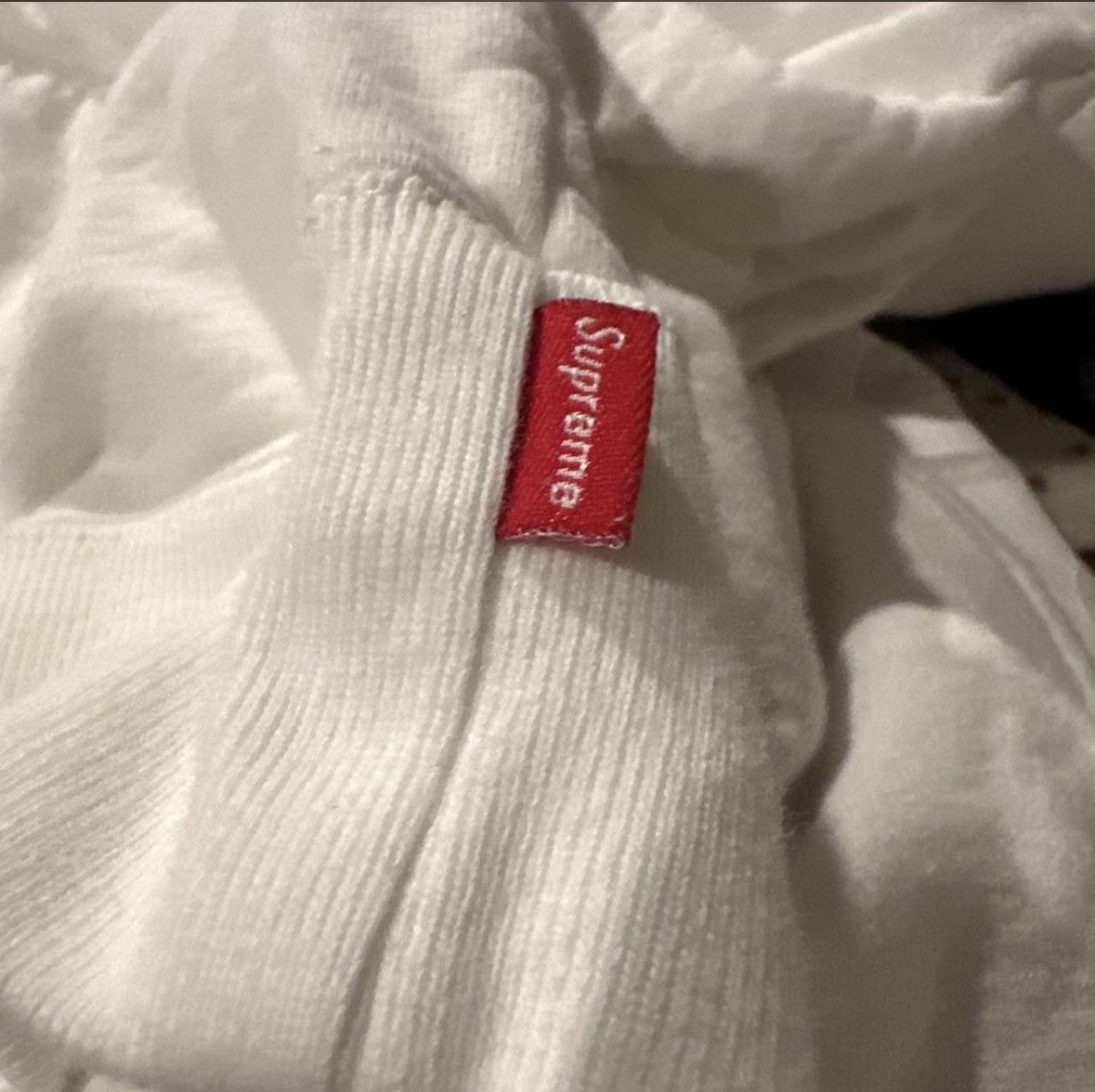 Supreme White and Grey sidelined supreme mens pullover hoodie (SS18) Size US S / EU 44-46 / 1 - 6 Thumbnail