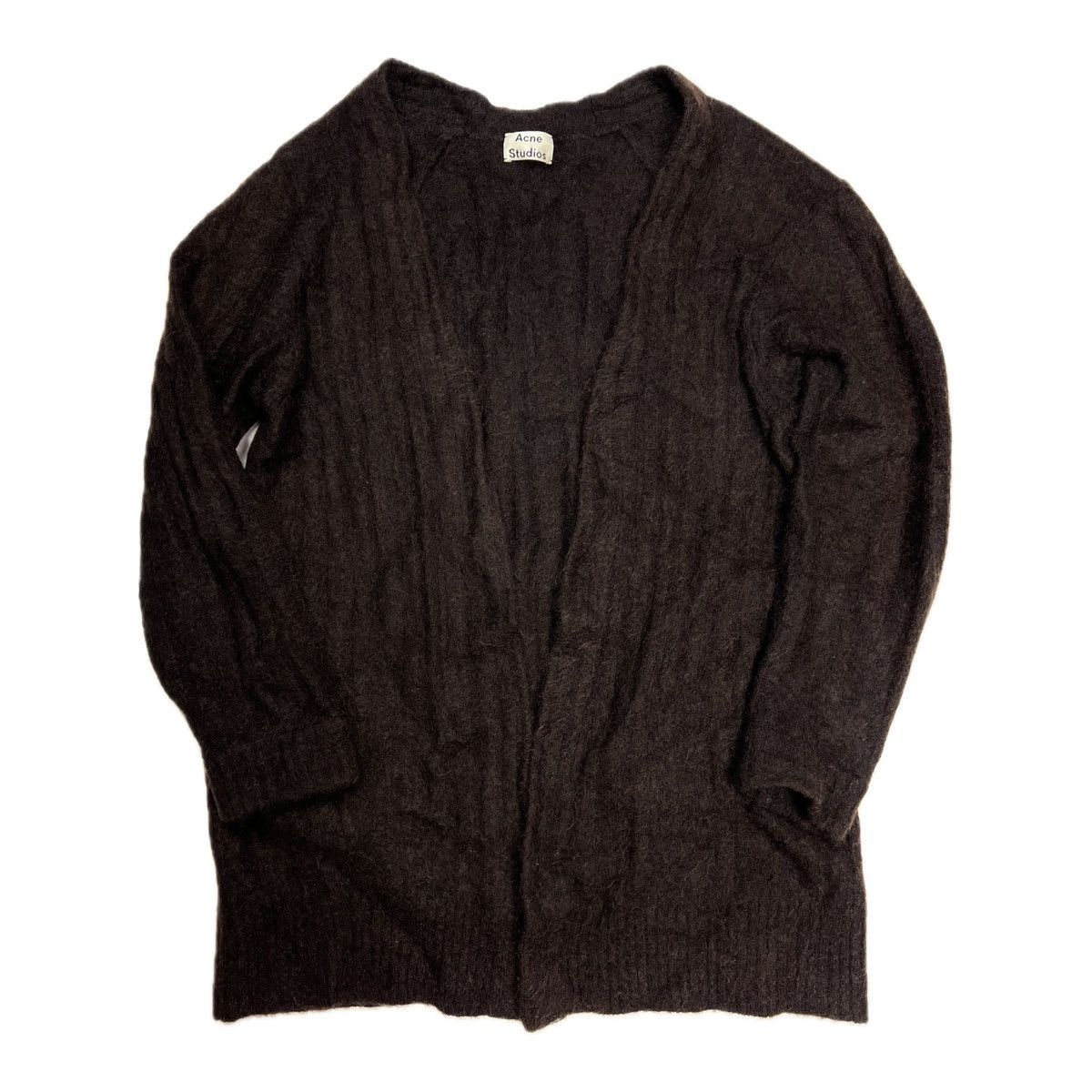 Acne Studios Raya Short Paw 14 Kid Mohair Open Front
