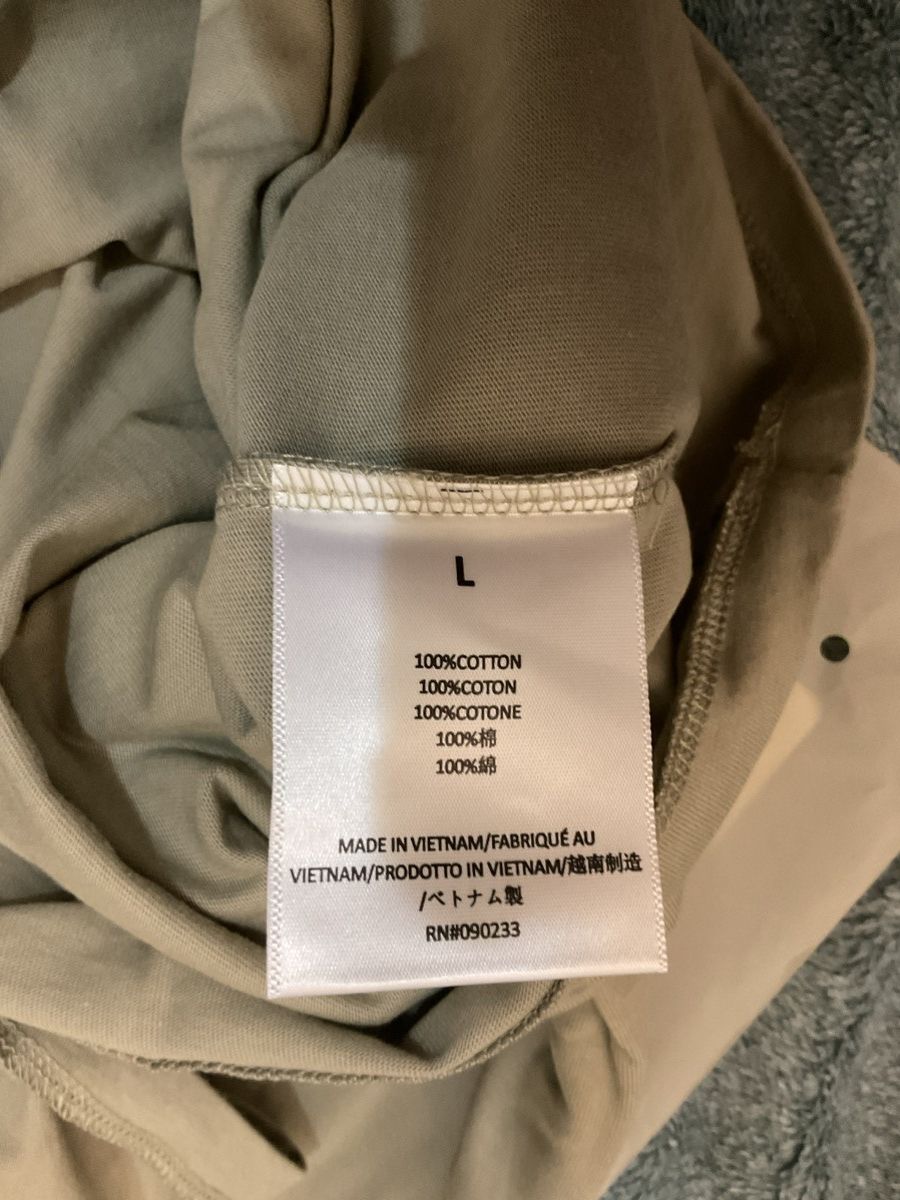 Fear of God Fear of God Essentials Short Sleeve Tee - Size L - Pistachio Size US L / EU 52-54 / 3 - 5 Thumbnail