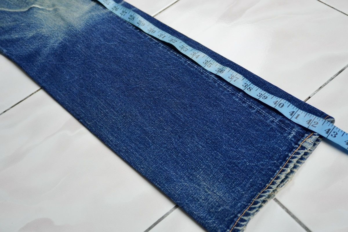 Denime × Japanese Brand × Vintage Vintage DENIME selvedge distressed jeans japanese brand Size US 30 / EU 46 - 18 Thumbnail