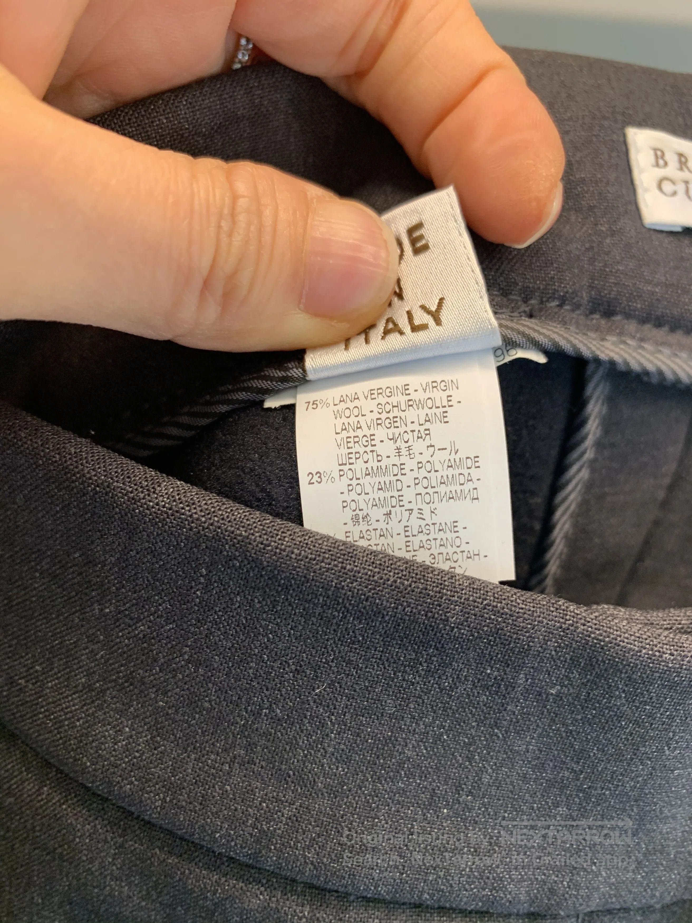Brunello Cucinelli Brunello Cucinelli Black Pants Size 40. Size US 40 / EU 56 - 5 Thumbnail