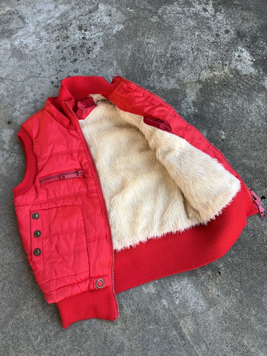 Diesel Crazy Vintage Diesel Vest Faux Fur If Six Was Nine Y2k LGB Size US S / EU 44-46 / 1 - 8 Thumbnail