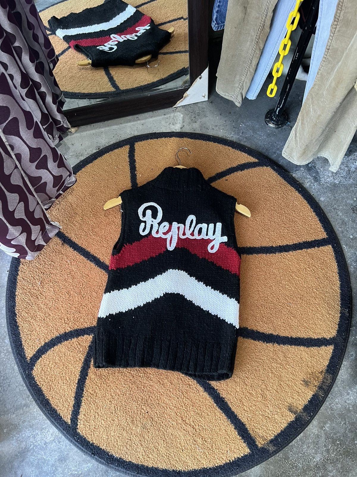 🔥Replay Stripe Knit Vest