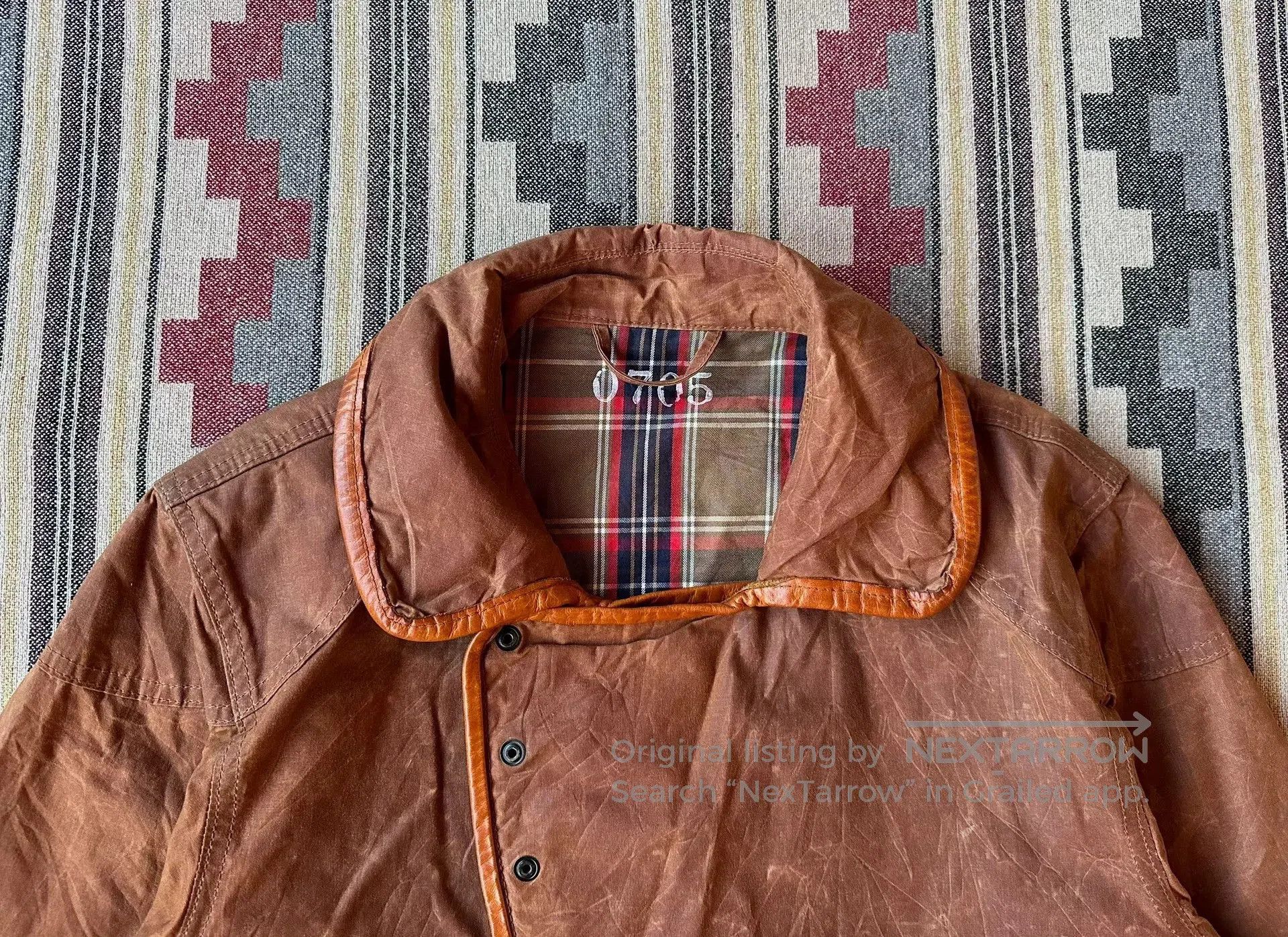 Kapital vintage kapital waxed fabric jacket. Size US M / EU 48-50 / 2 - 4 Thumbnail