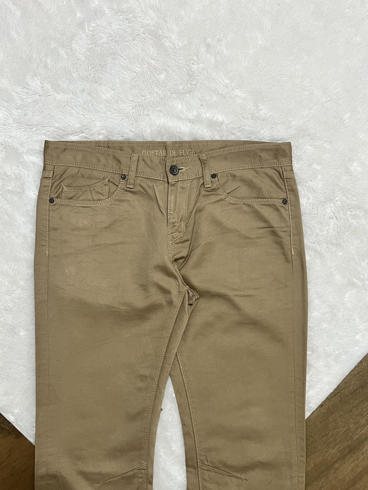 Other GOSTAR DE FUGA Japan Slim Straight Chino Pants Made in Japan Size US 33 - 2 Thumbnail