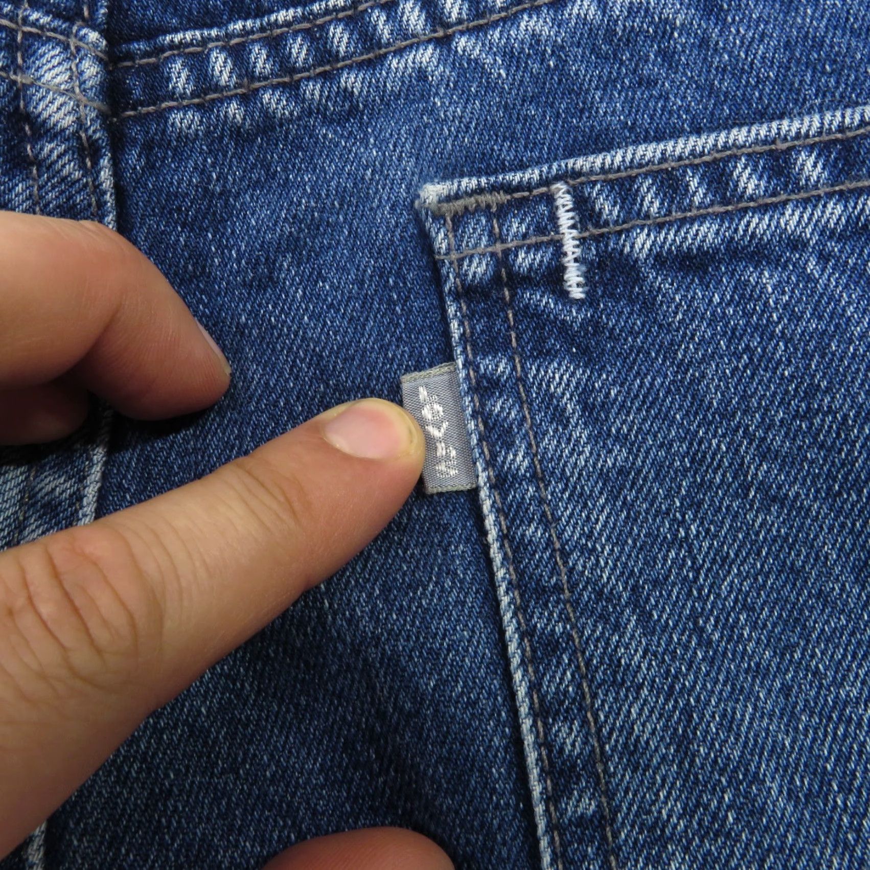 Denime VINTAGE Levis SilverTab 36x30 Y2K Baggy Skater Grunge Wide Leg Denim 90s Size US 36 / EU 52 - 5 Thumbnail