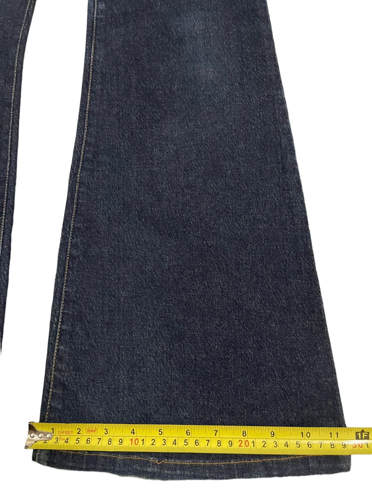 If Six Was Nine Vintage Japanese Brand Bell Bottom Style Flare Jeans Size US 30 / EU 46 - 13 Thumbnail