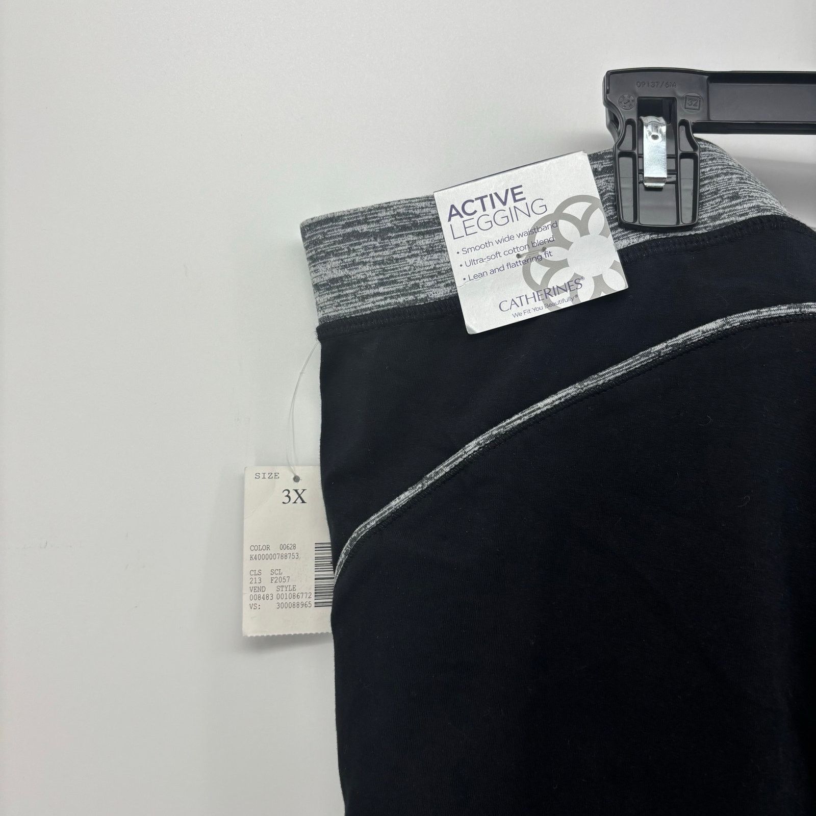 Other Catherines Womens Sz 3X Active Leggings Athletic Cotton Size 42" / US 20 - 5 Thumbnail