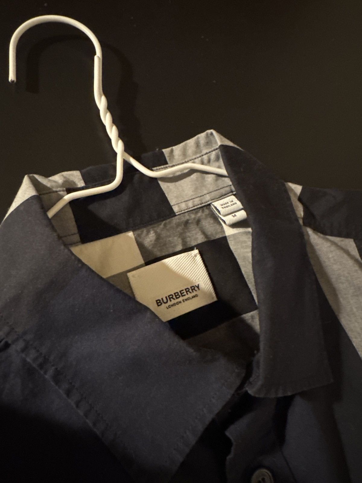 Burberry Burberry Button Down Blue Plaid Size US M / EU 48-50 / 2 - 3 Thumbnail