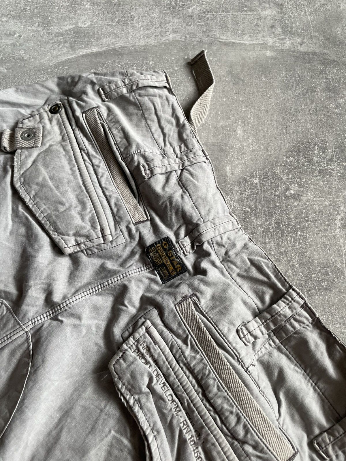 Hysteric Glamour × If Six Was Nine × Yohji Yamamoto VTG Hysteric Glamour Balenciaga Style Cargo G Star Jeans 90s Size US 36 / EU 52 - 7 Thumbnail