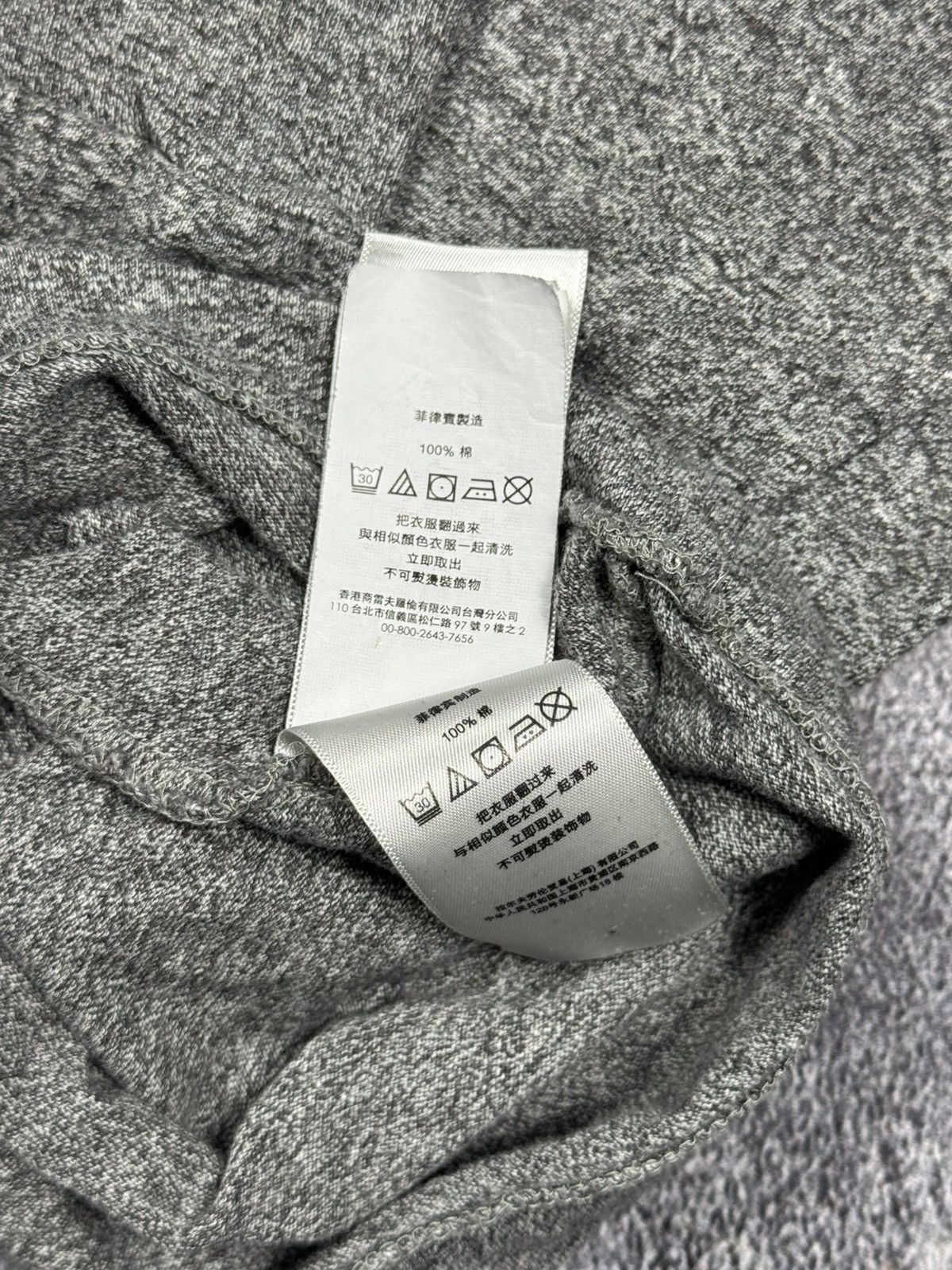 Polo Ralph Lauren Polo Ralph Lauren 67 Football Long Sleeve Tee Heather Grey Size US M / EU 48-50 / 2 - 8 Thumbnail