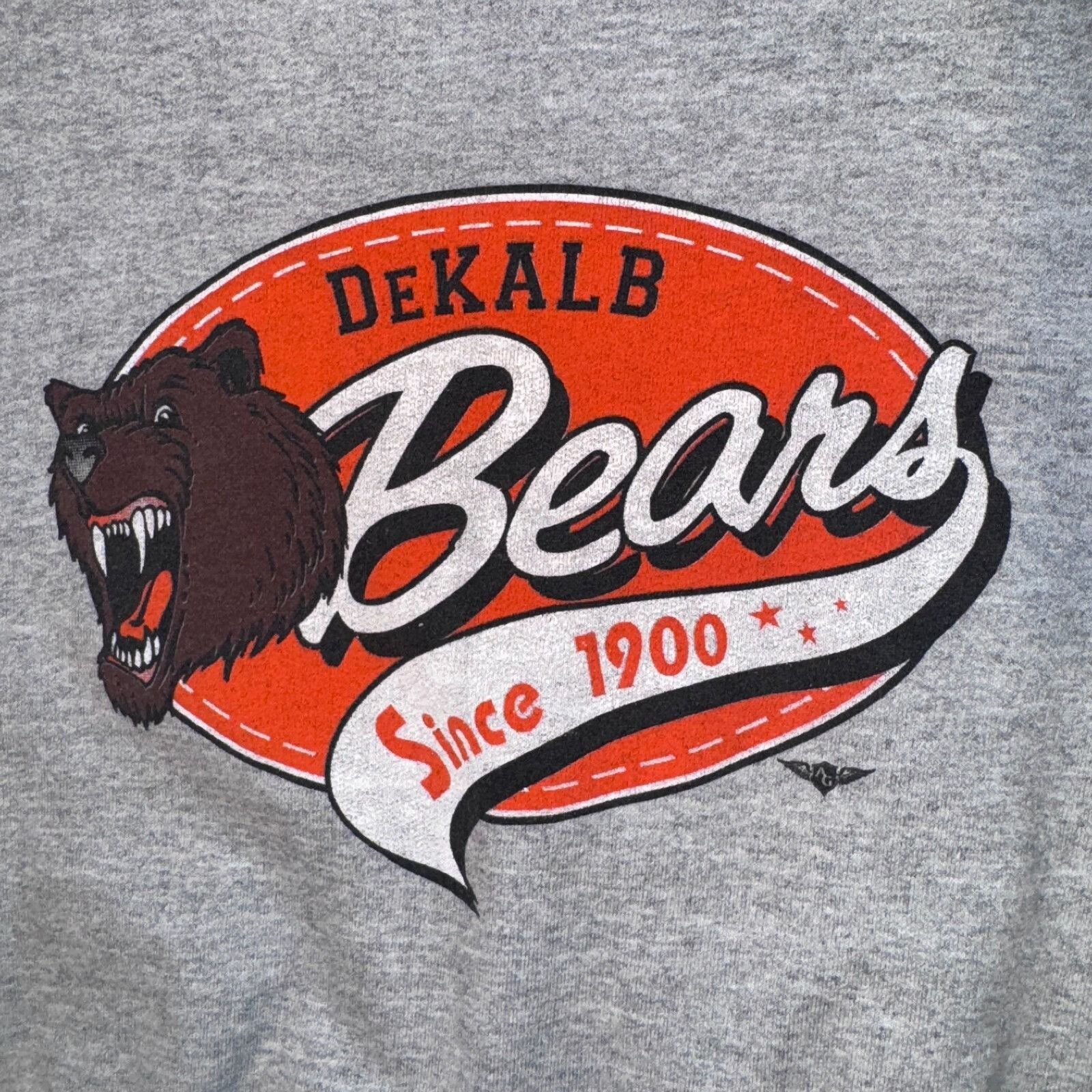 Hanes Vintage 90s DeKalb Bears High School Football Hanes PrintPro Size US M / EU 48-50 / 2 - 2 Thumbnail