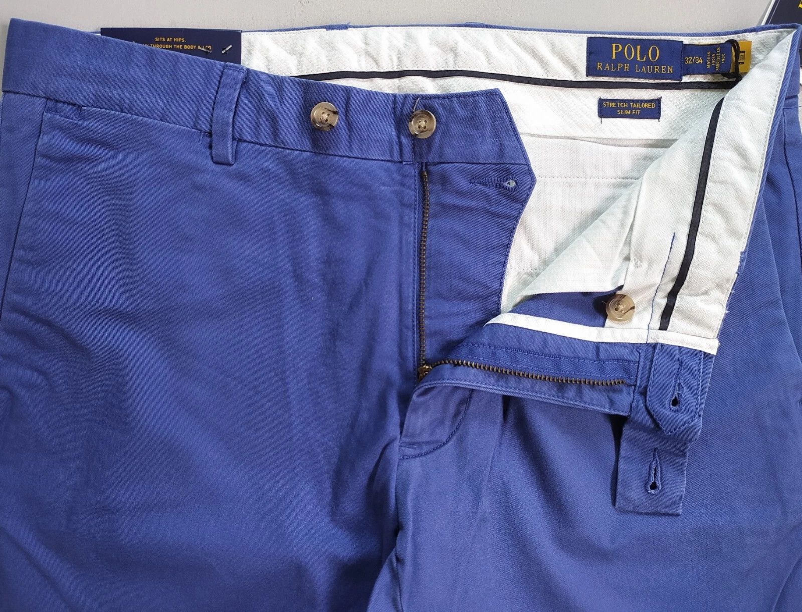 Polo Ralph Lauren Polo Ralph Lauren Stretch Slim Fit Chino Trouser FTP 0153 Size US 32 / EU 48 - 4 Thumbnail