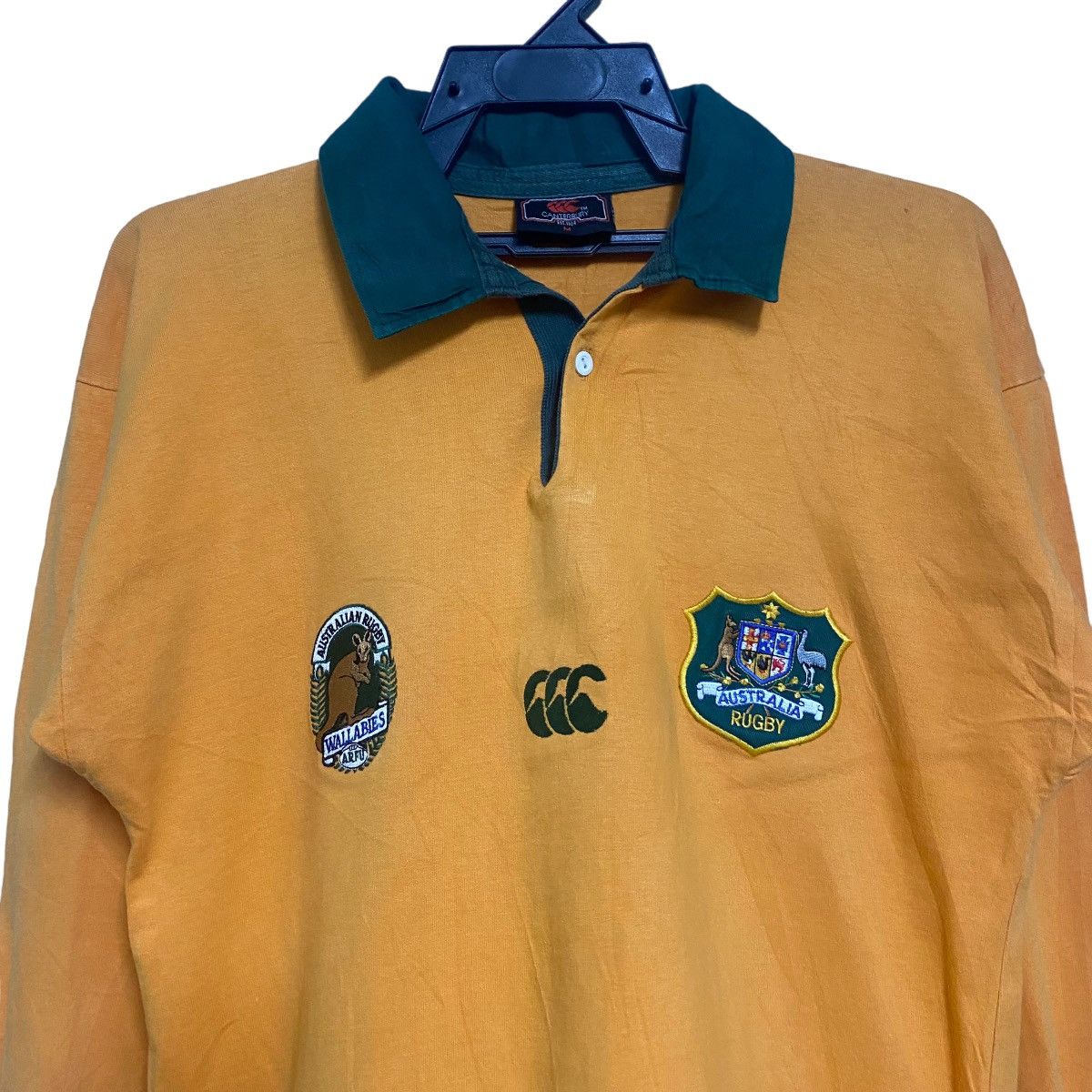 Canterbury of New Zealand Vintage 90s Australia Rugby Wallabies Shirt Canterbury Size US M / EU 48-50 / 2 - 3 Thumbnail