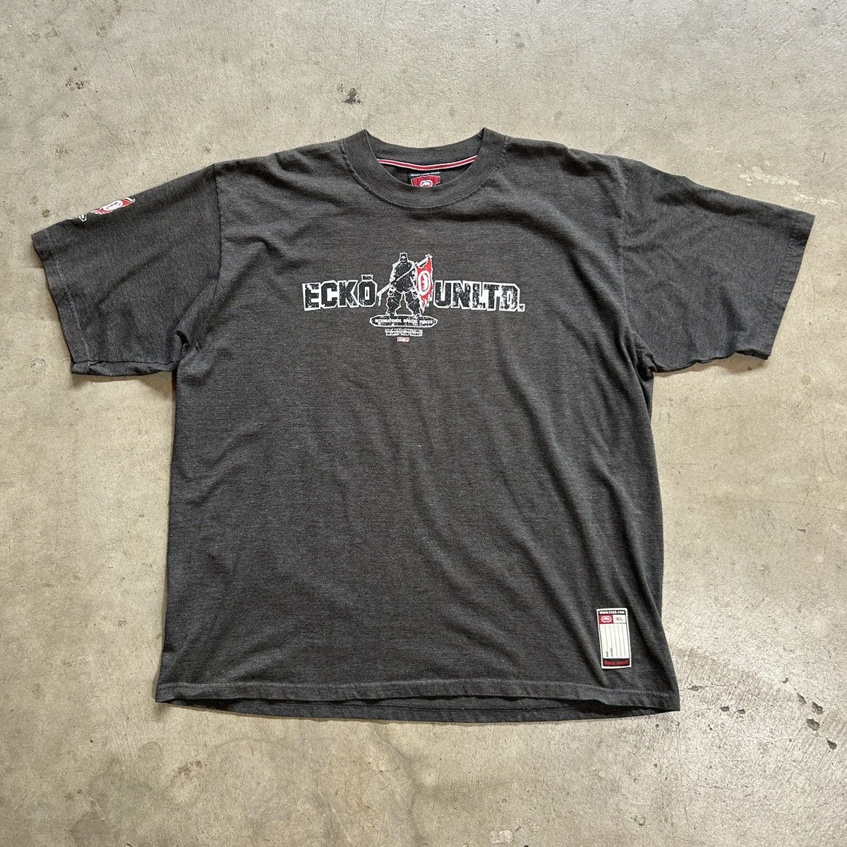 Ecko Unltd. Ecko Special Forces Collage T-Shirt Y2K Size US XL / EU 56 / 4 - 1 Thumbnail