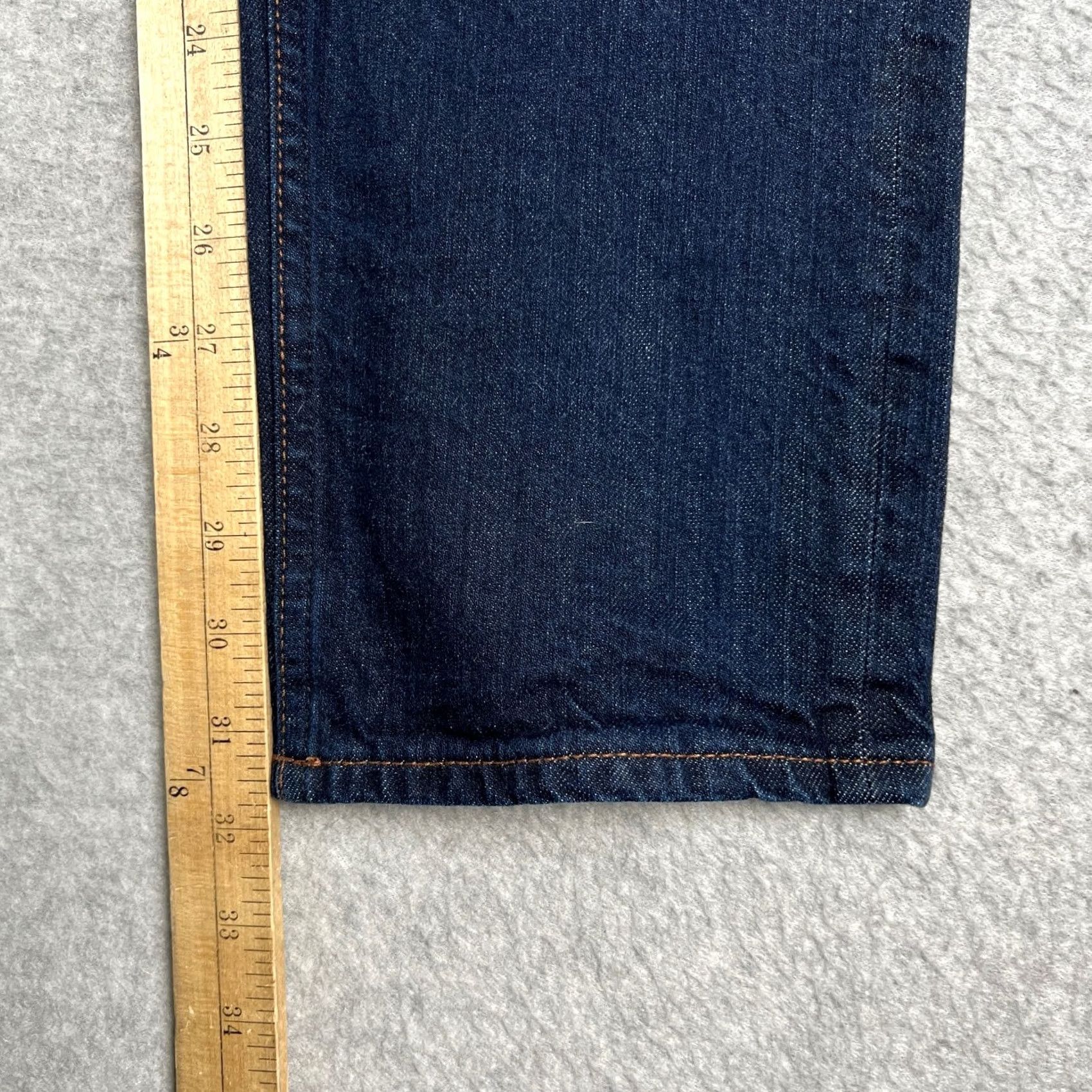 Denime Unbranded UB222 Tapered Selvedge Jeans 11oz Stretch Denim 32x32 Blue Mens Size US 32 / EU 48 - 6 Thumbnail
