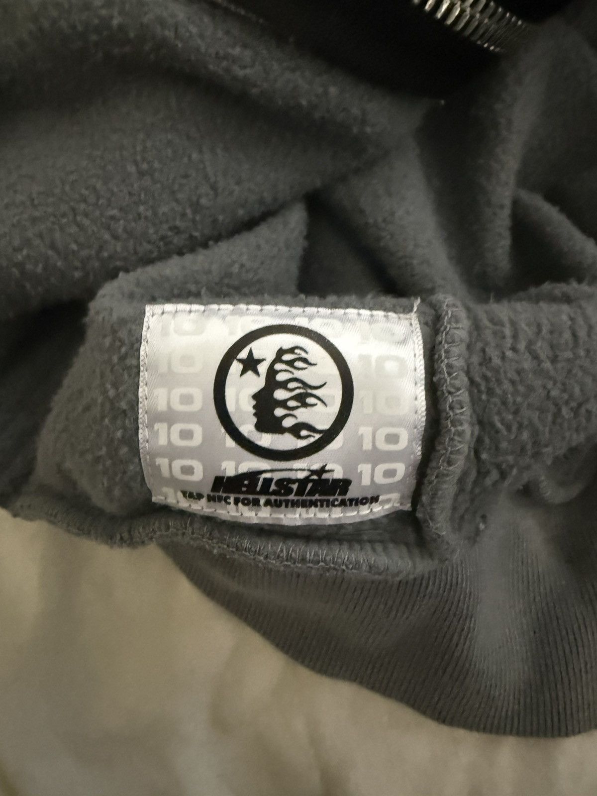 HELLSTAR Hellstar Sports Zip-Up Hoodie Grey Size US M / EU 48-50 / 2 - 4 Thumbnail