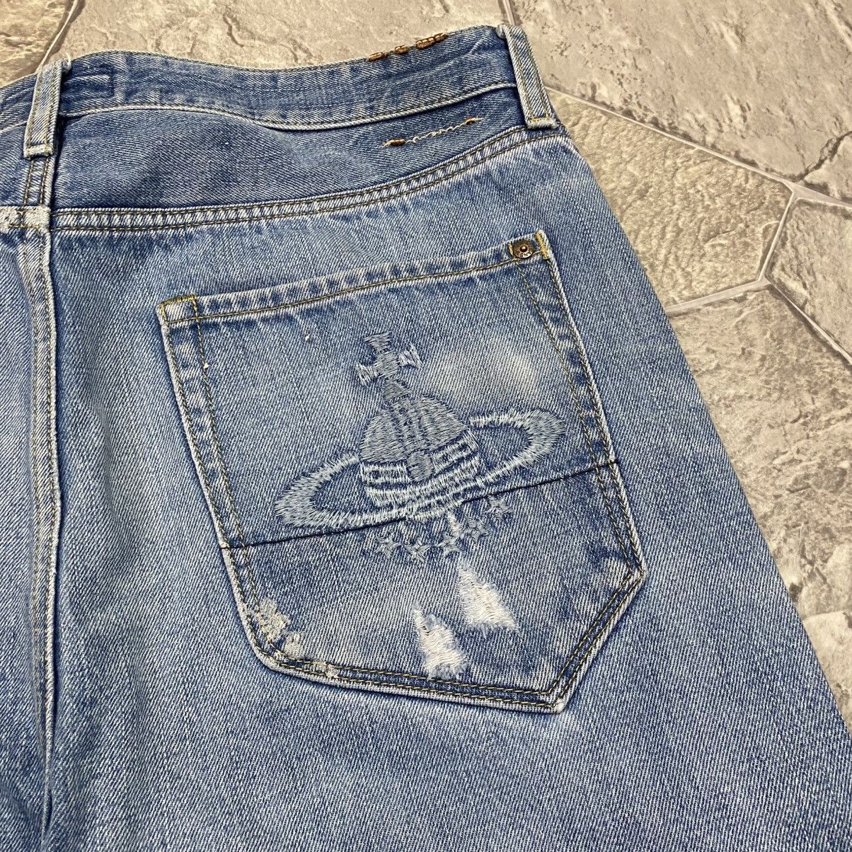 Vivienne Westwood Vivienne Westwood Denim Jeans Big Logo Size US 32 / EU 48 - 7 Thumbnail