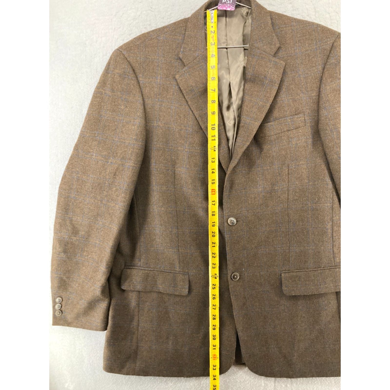 Vintage lyle and scott Sport Coat Mens 44L Silk Wool Cashmere Coat Size US S / EU 44-46 / 1 - 3 Thumbnail