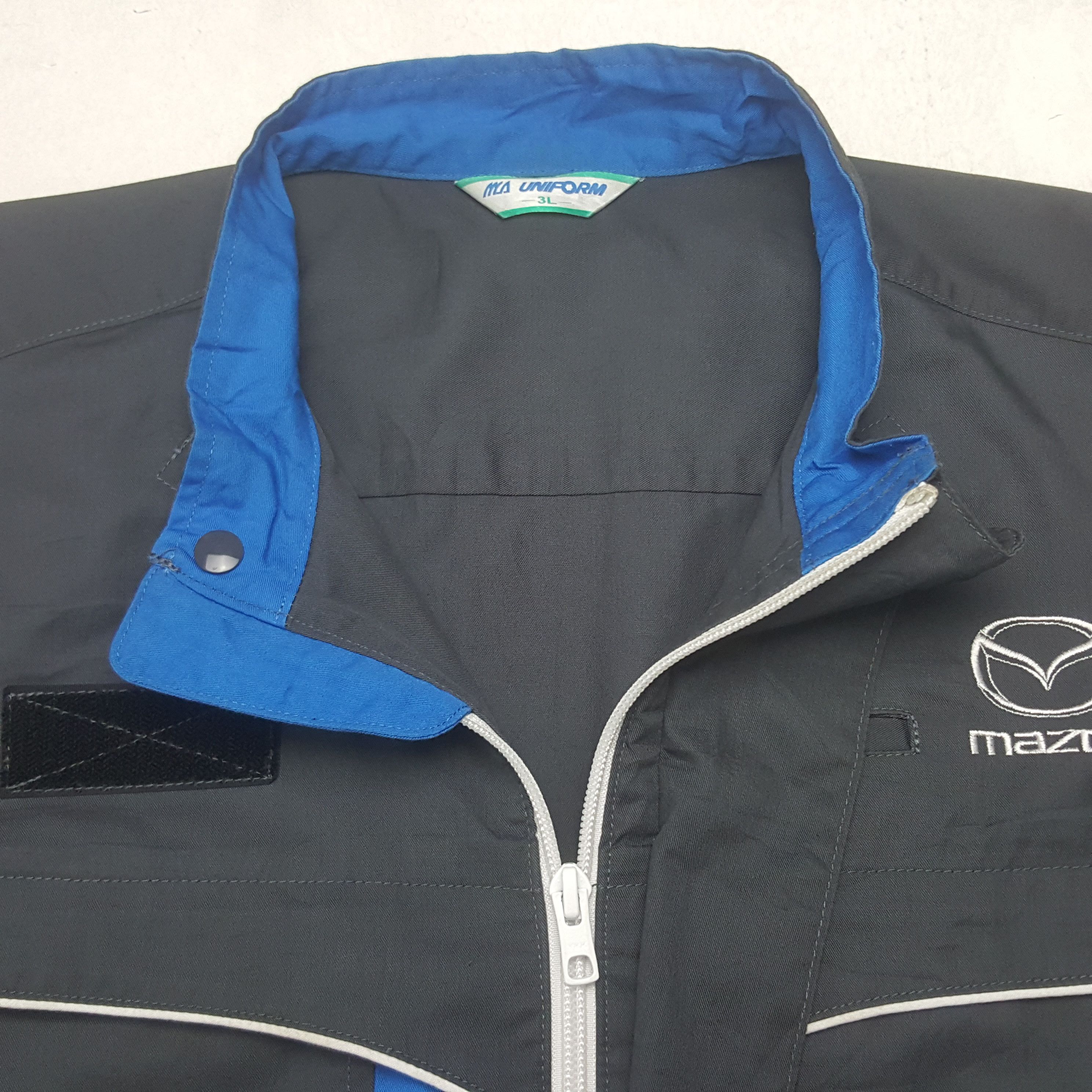 Vintage Vintage Mazda Racing Team Work Coverall Jacket C300N18 Size US M / EU 48-50 / 2 - 9 Thumbnail