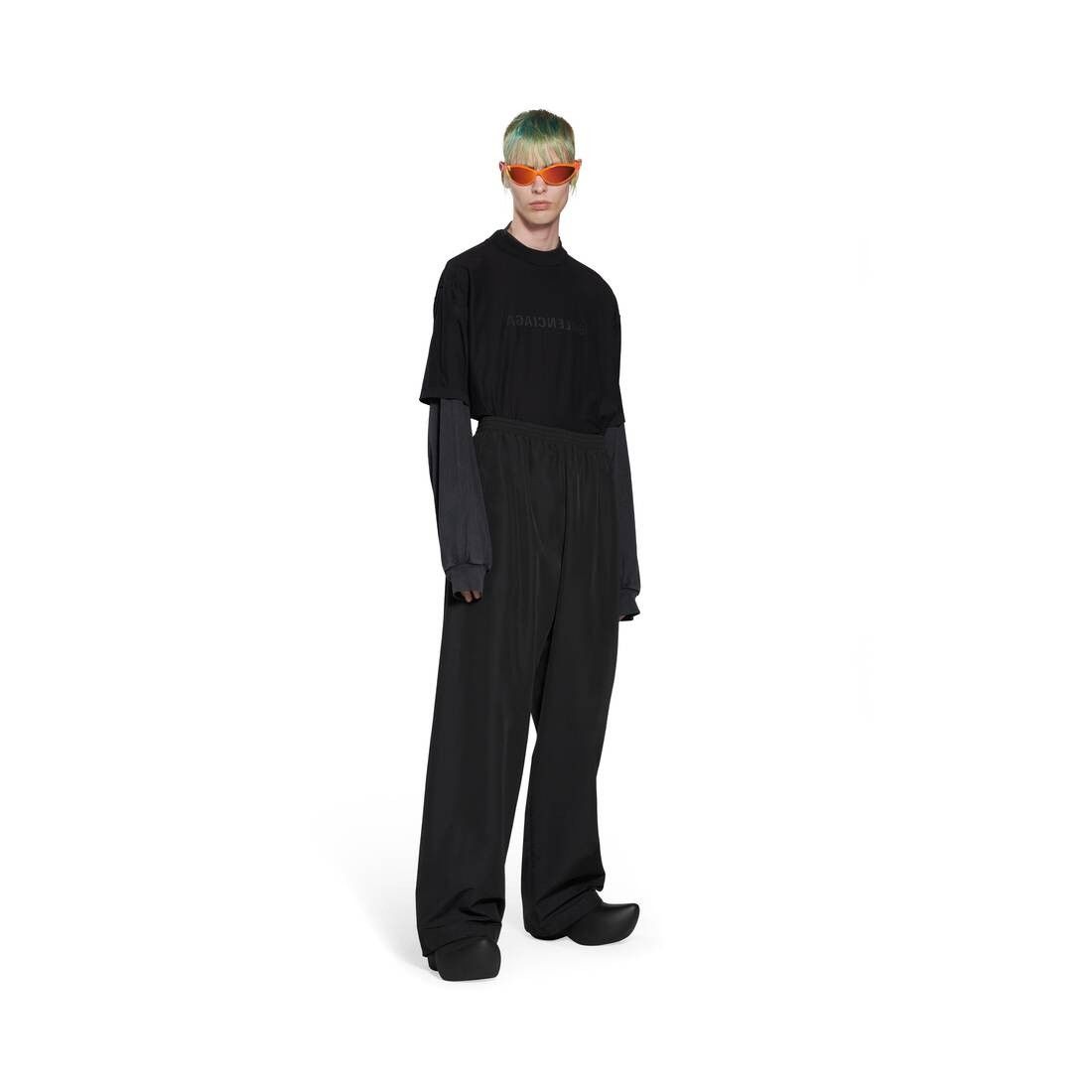 Balenciaga o1bcso1str1025 Minimal Tracksuit Pants in Black Size US 28 / EU 44 - 1 Preview
