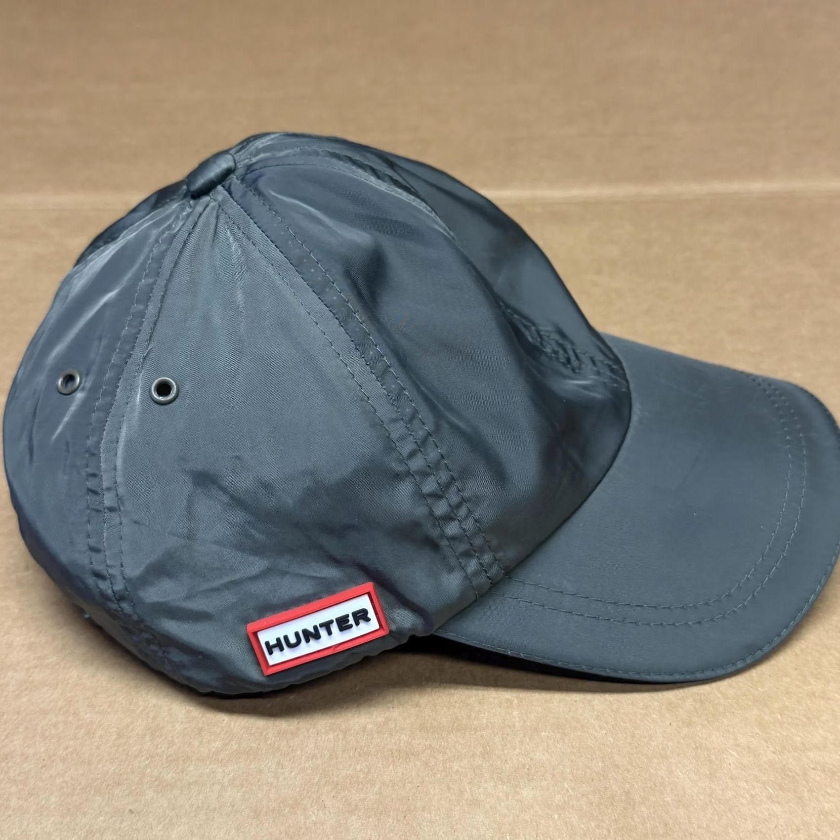 Hunter Hunter Hat Cap Strap Back Mens One Size Green Nylon Baseball Logo Patch Packable Size ONE SIZE - 7 Thumbnail